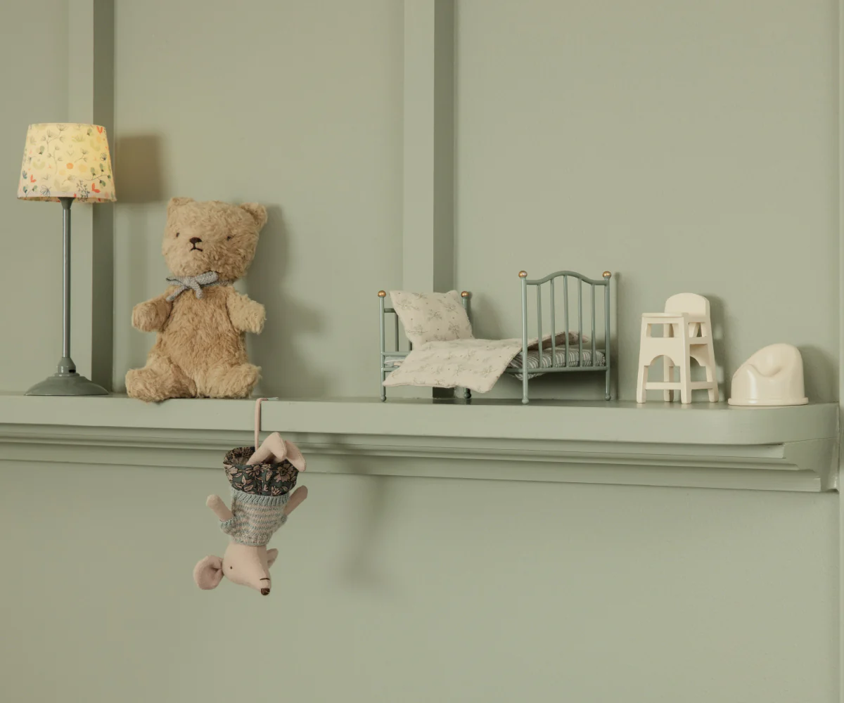 Maileg Vintage Bett Minze | Maus - Image 2
