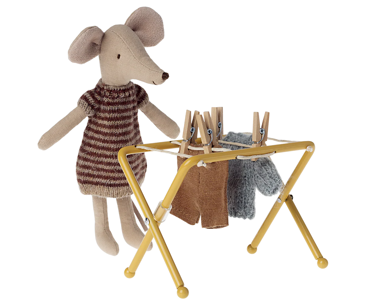 Maileg Wäscheständer | Maus - Image 3
