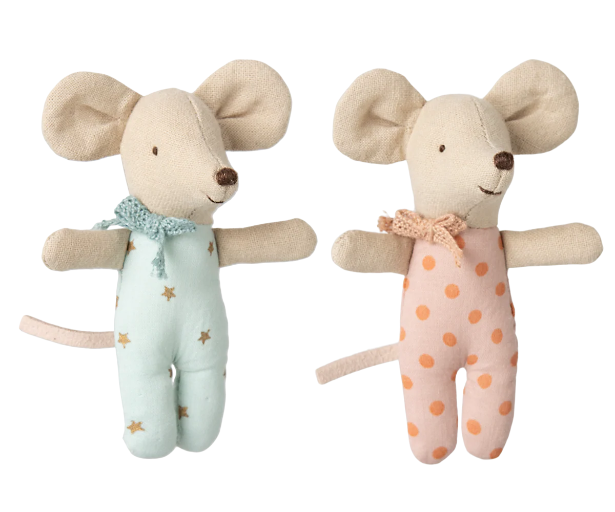 Maileg Zwillinge Babymäuse in Streichholzschachtel - Image 3