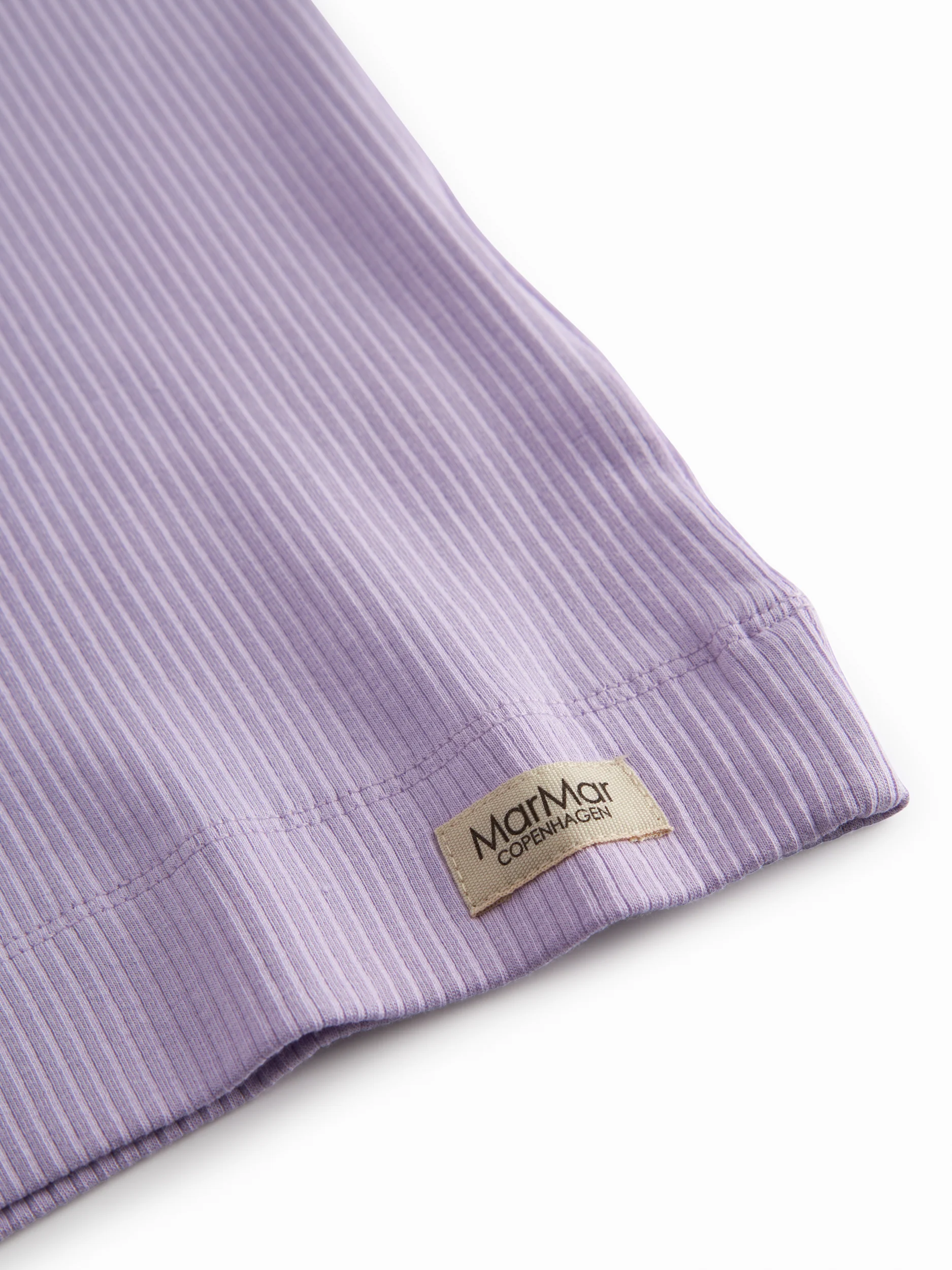 MarMar Copenhagen T-Shirt "Plain Tee SS" | Lilacs - Image 4