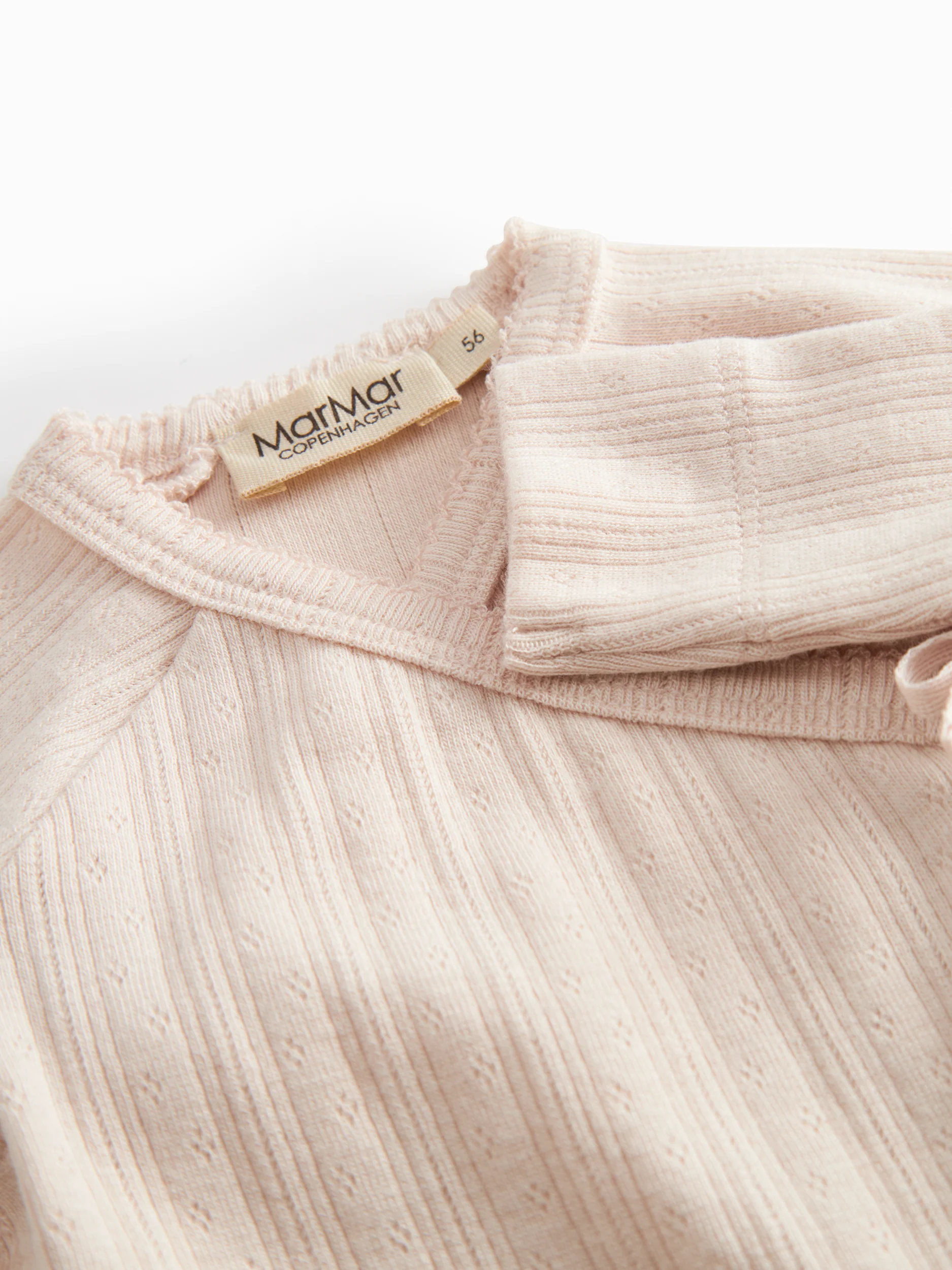 MarMar Copenhagen Wickel-Shirt "Tut Wrap LS" | Misty Pink - Image 3