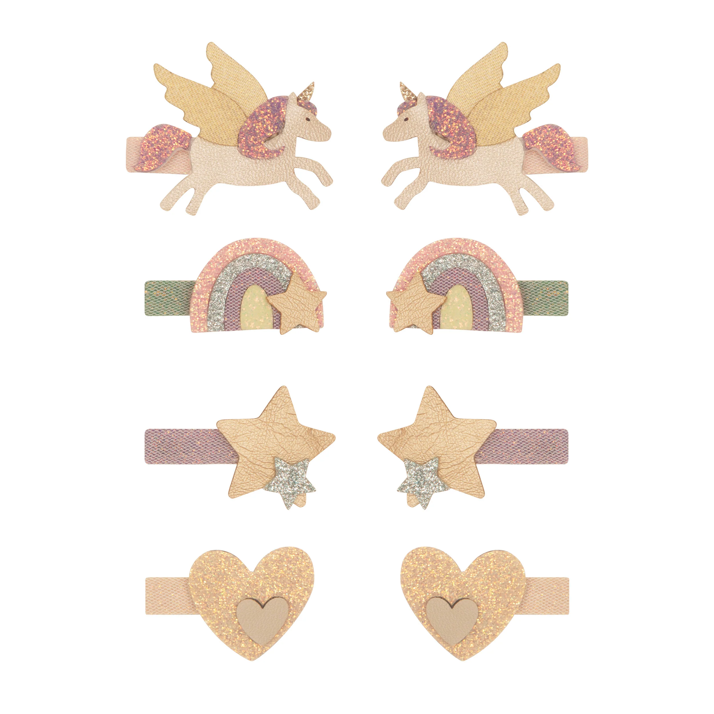 Mimi & Lula Mini Haar-Clips "Flying Unicorn"