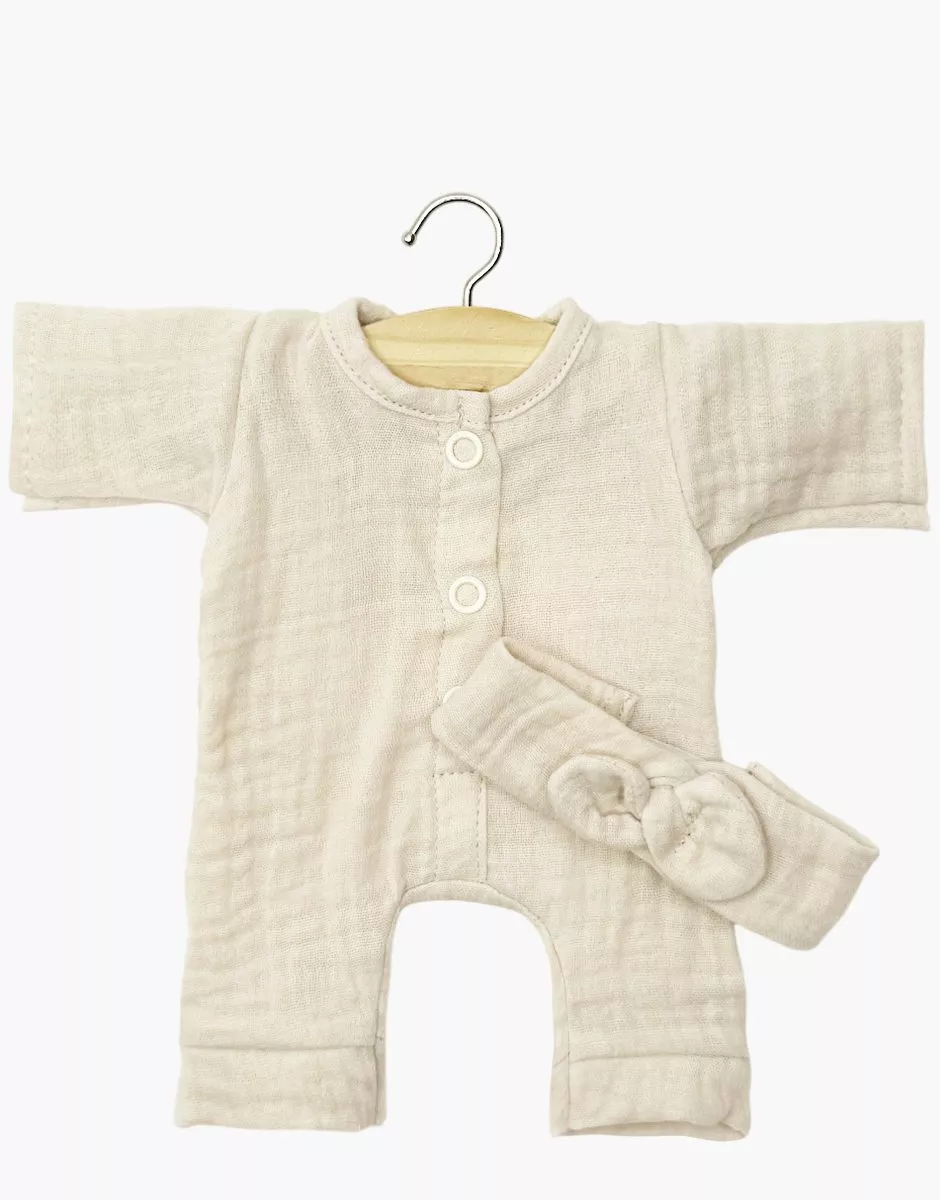Minikane Babies Puppenkleid-Overall "Lili" Mastic