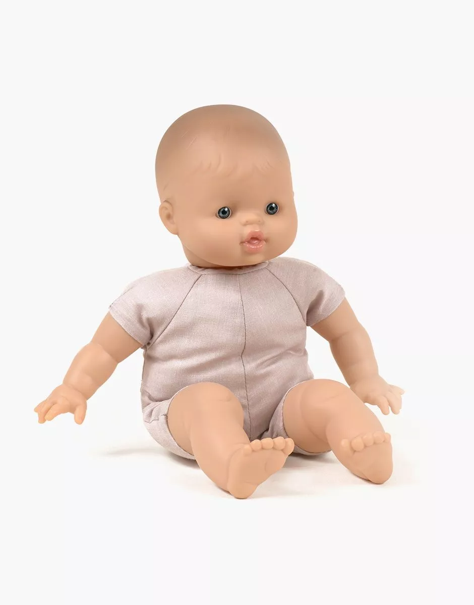 Minikane Baby-Puppe "Garance" mit Stoffkörper 28cm - Image 2