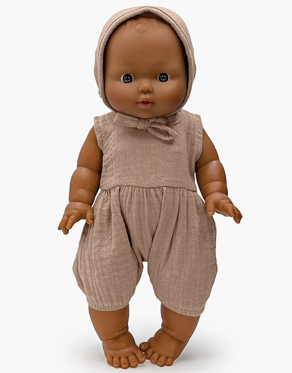 Minikane Puppe "Leon" 36 cm mit Noa Dress | Moka