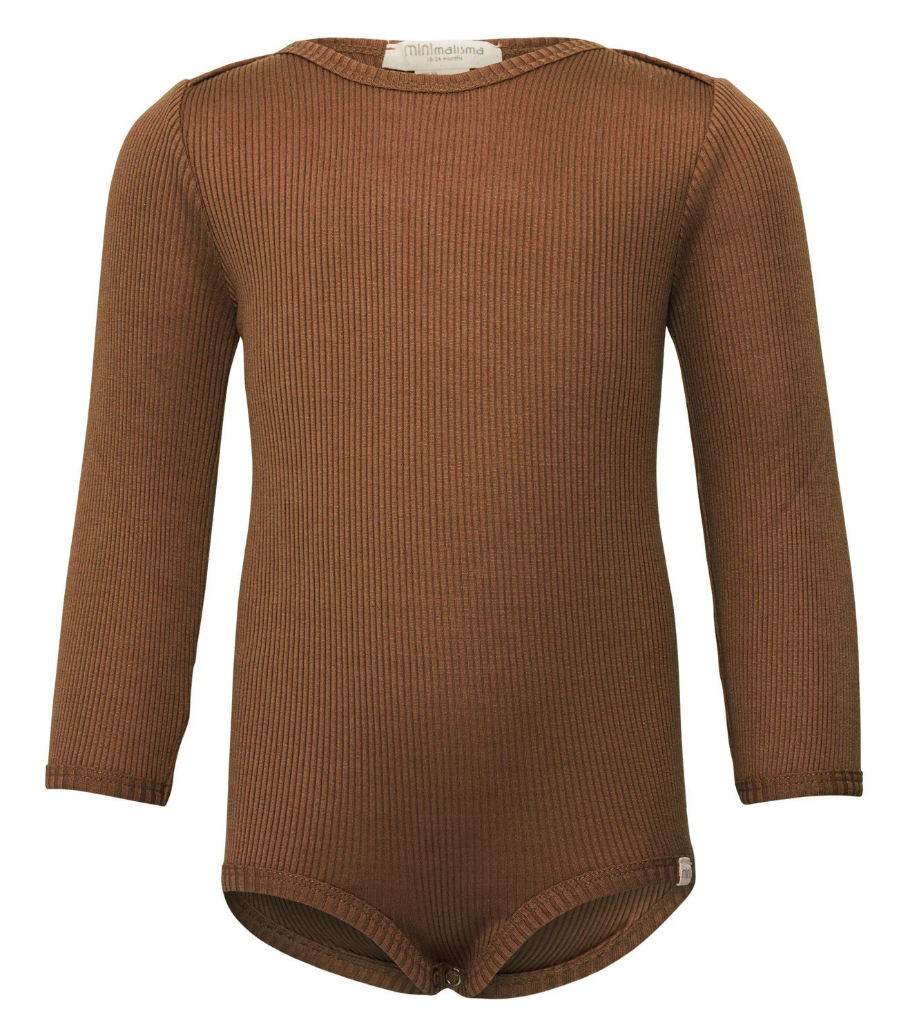 minimalisma Body Seide-Baumwolle "Bono" | Chocolate