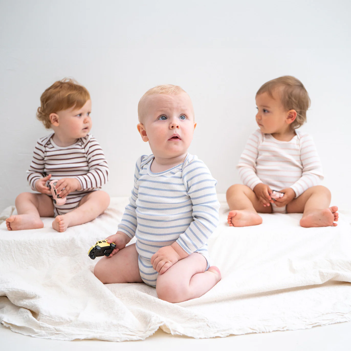 minimalisma Body Seide-Baumwolle "Bono" Sweet Stripes - Image 3