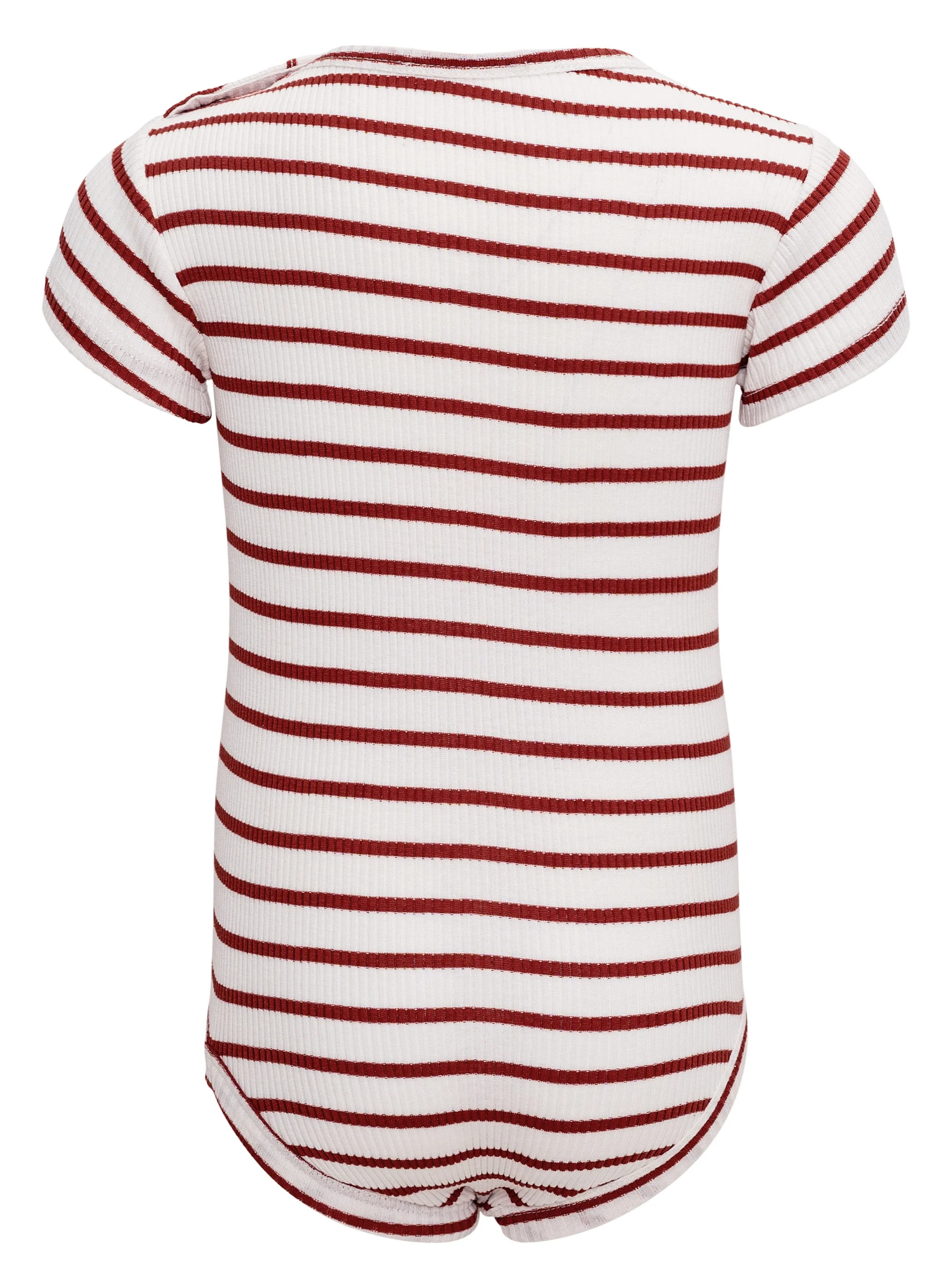 minimalisma Body Seide-Baumwolle "Buddy" Hibiscus Stripes - Image 3