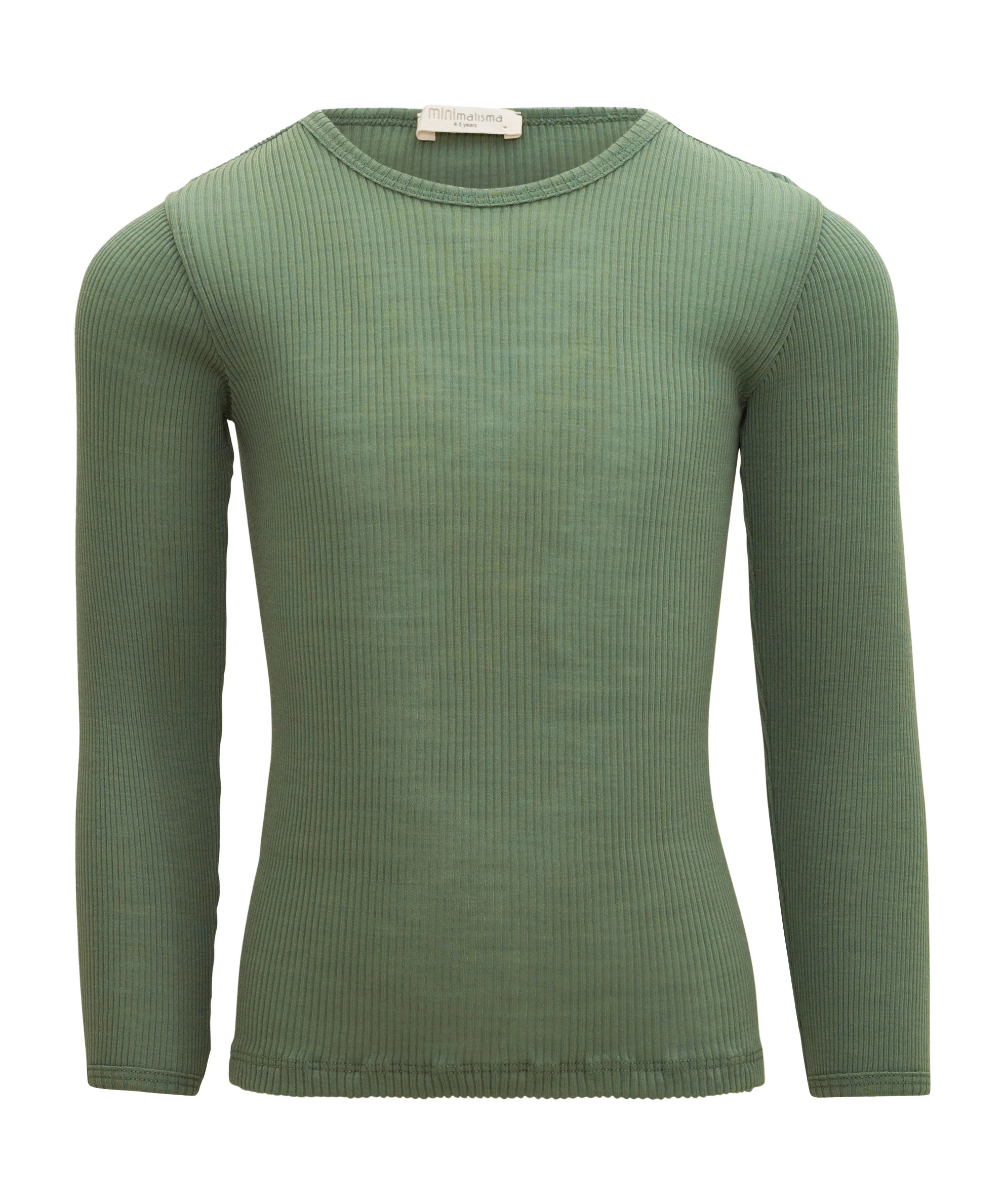 minimalisma Langarmshirt Merino "Atlantic" | Greenery