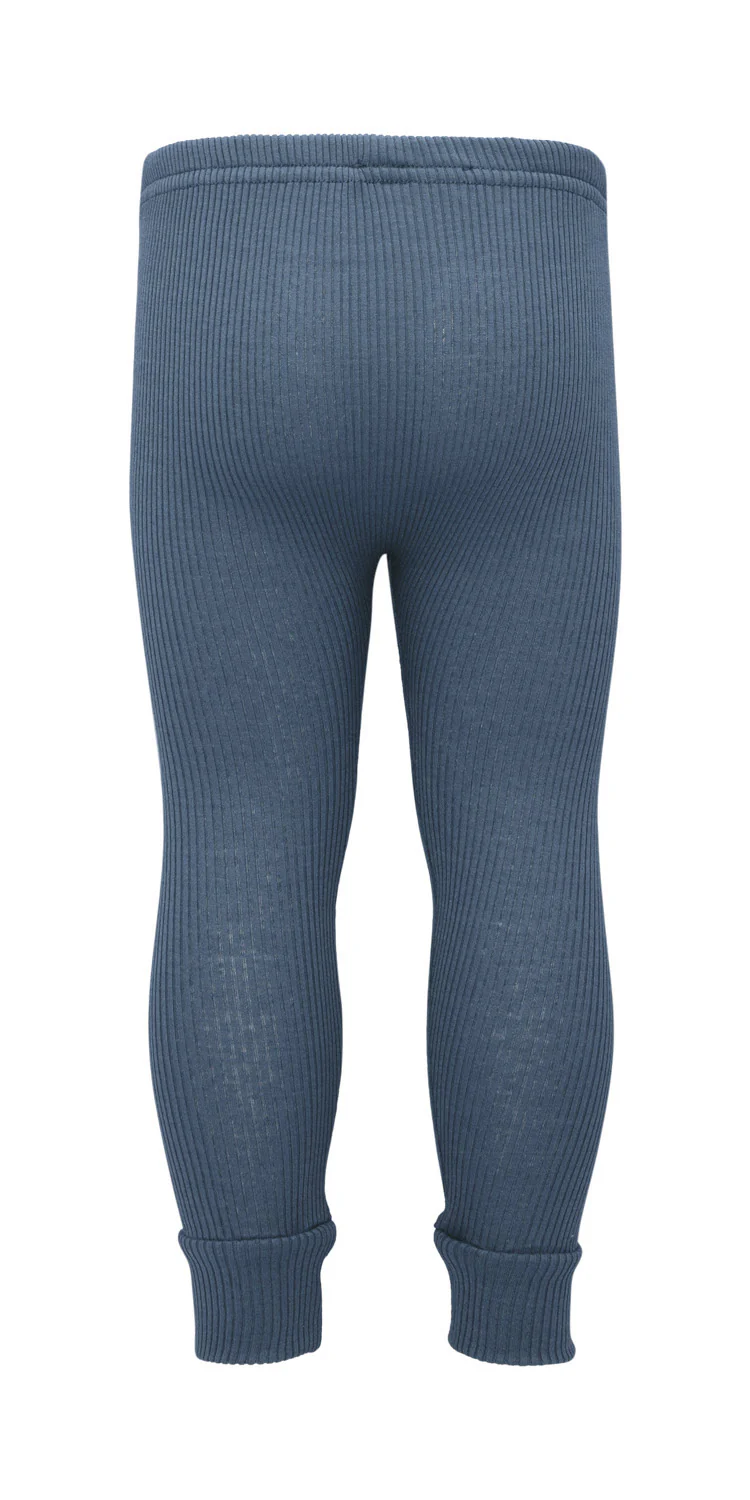 minimalisma Leggins Seide-Baumwolle "Brave" | Fjord Blue - Image 5