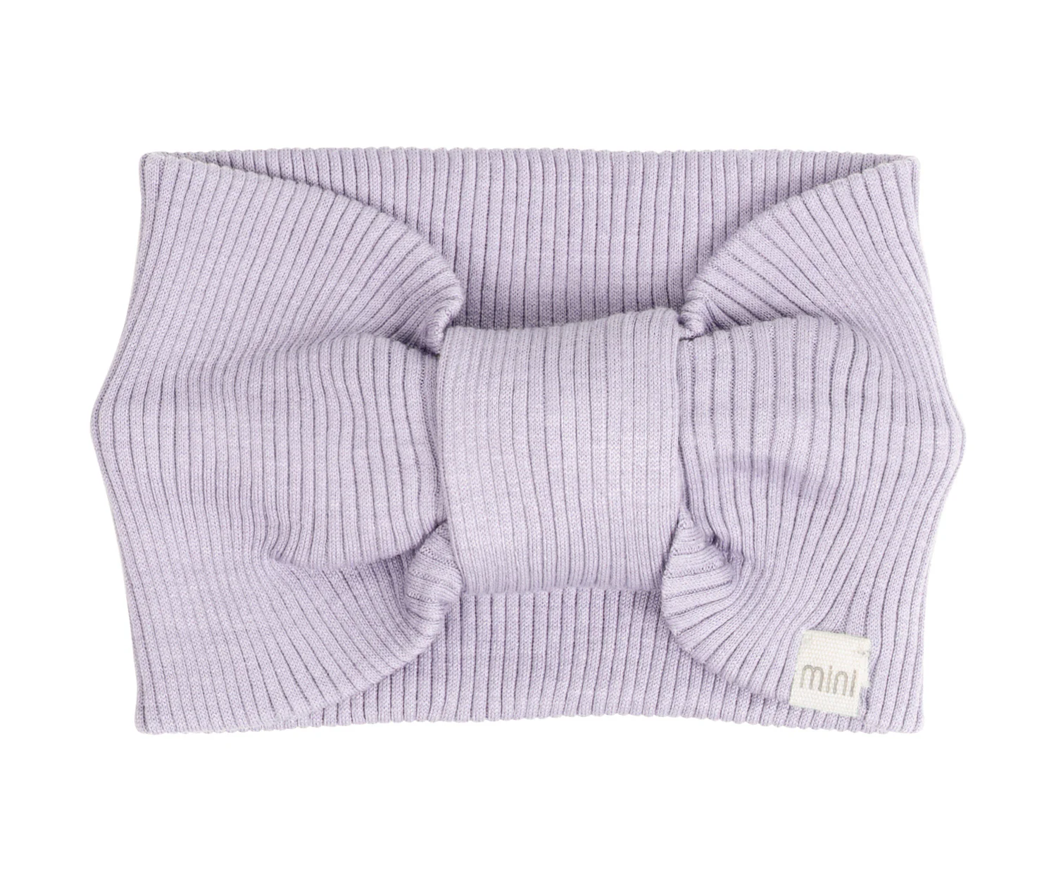minimalisma Stirnband Seide-Baumwolle "Bi" Mauve