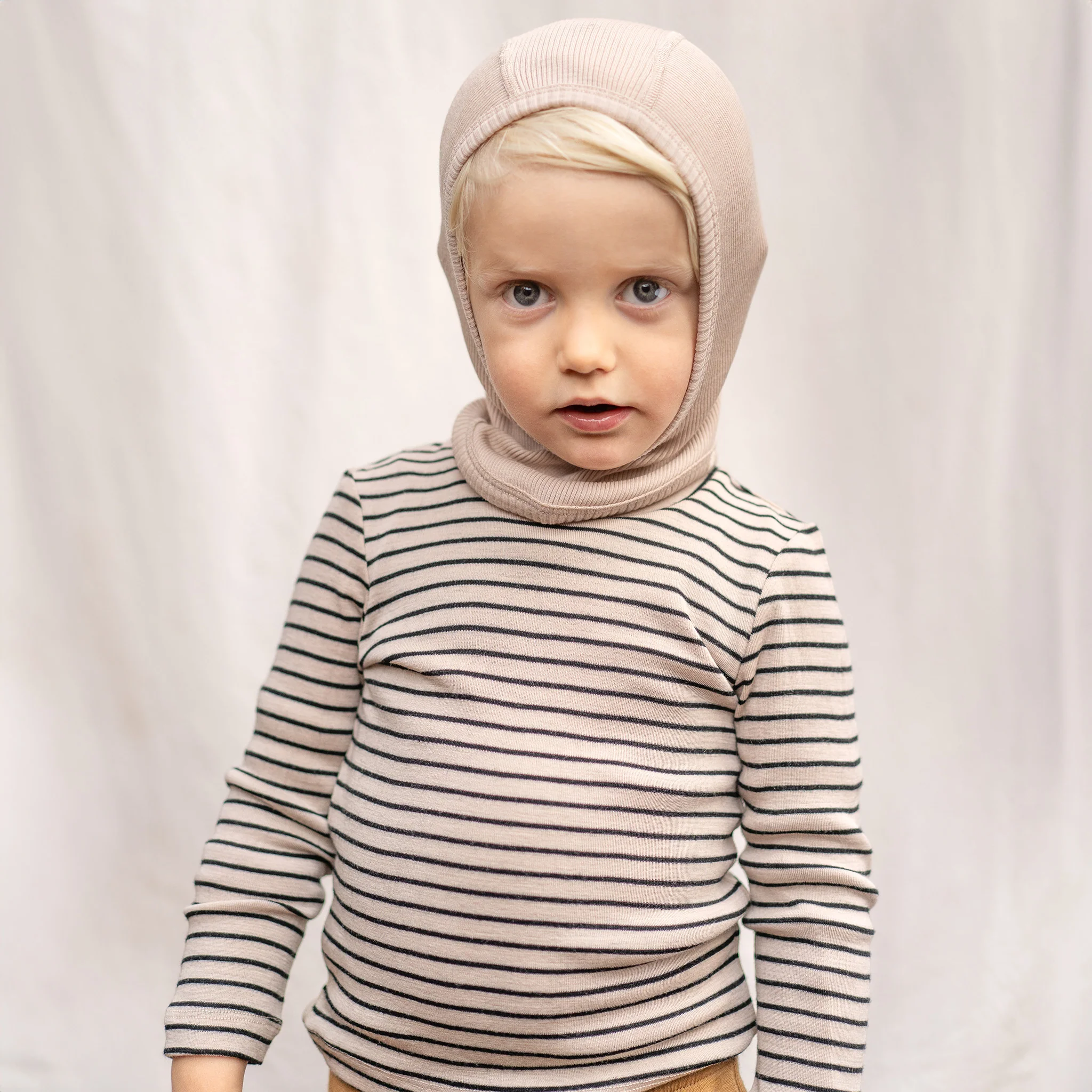 minimalisma Sturmhaube Merino "Alephant"| Beige - Image 2