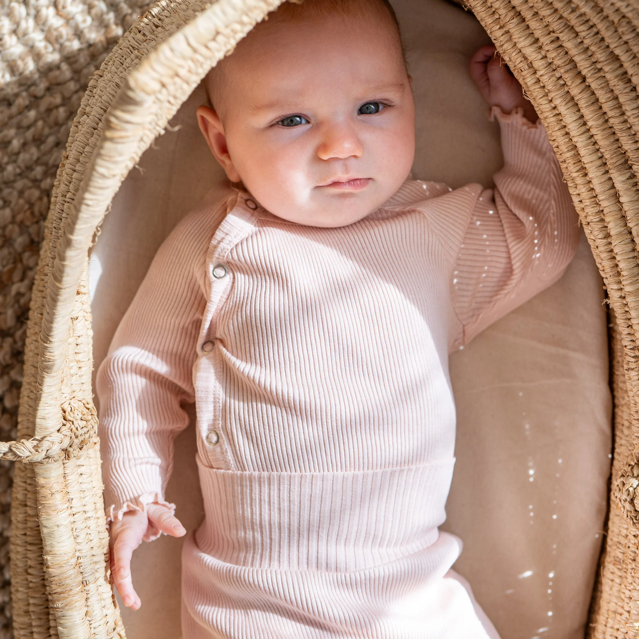 minimalisma Wickel-Body Seide-Baumwolle "Bibi" Sweat Rose - Image 3