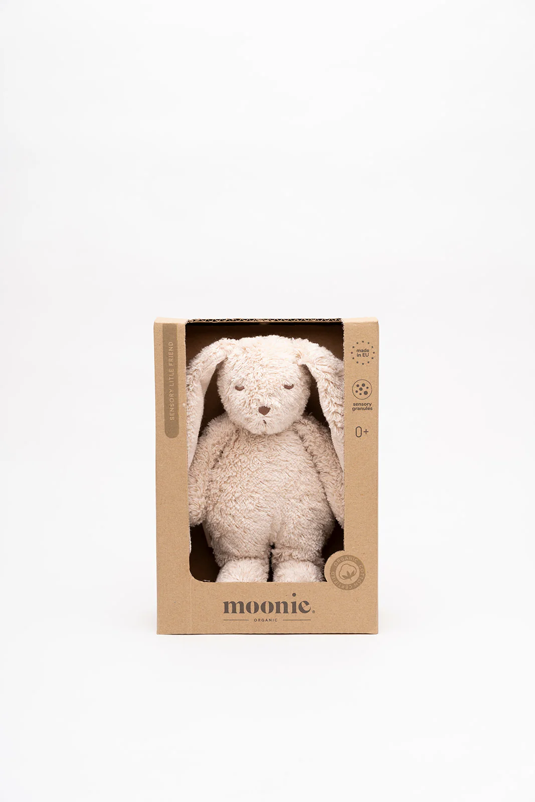 Moonie Plüschtier Hase Klein Bio-Baumwolle | Sand - Image 2