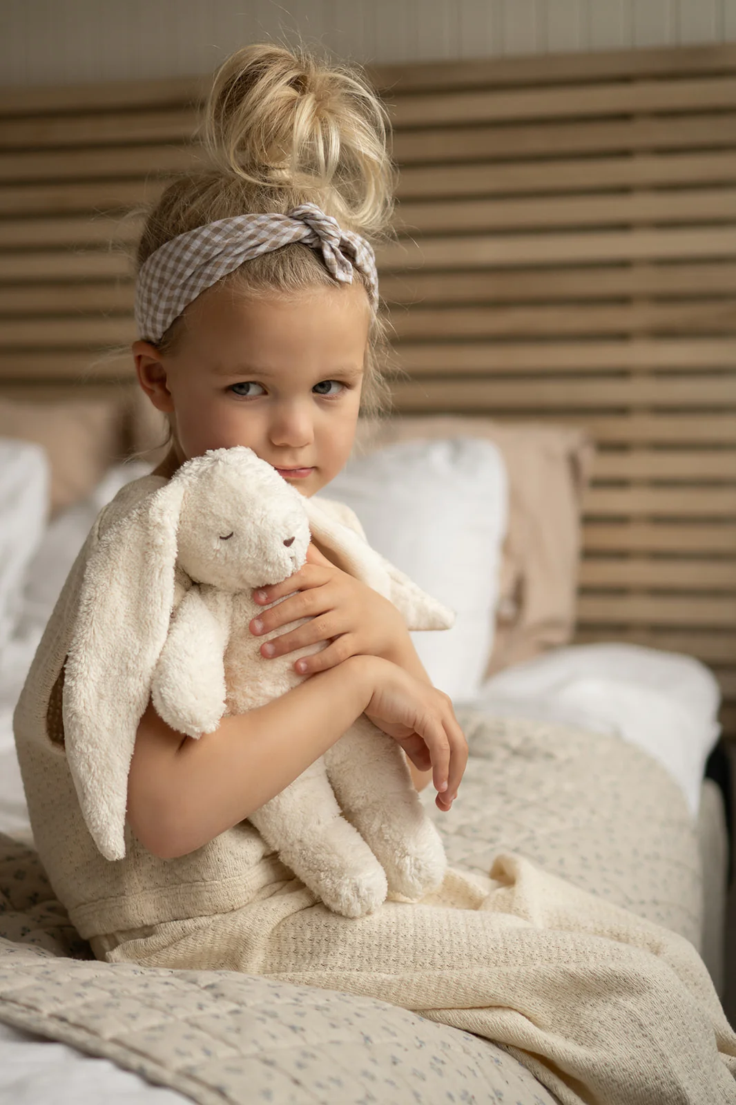 Moonie Hase mit Licht 2.0 "Organic Humming Bunny" | Polar - Image 4