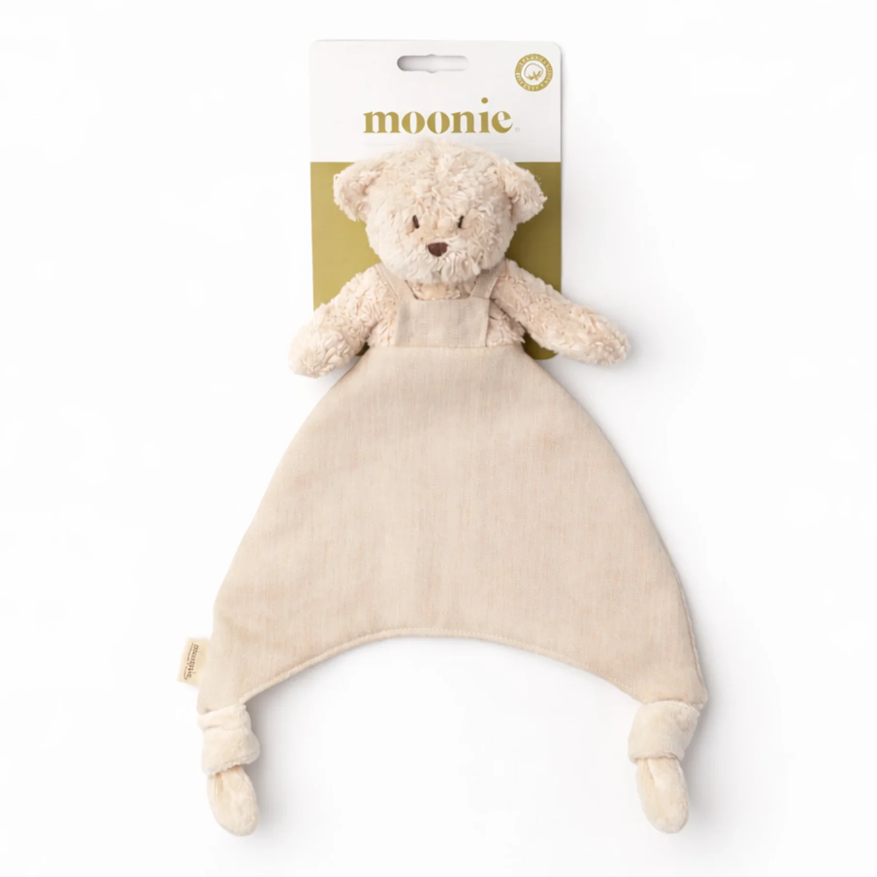Moonie Kuscheltuch Bär "Doudou" | Sand