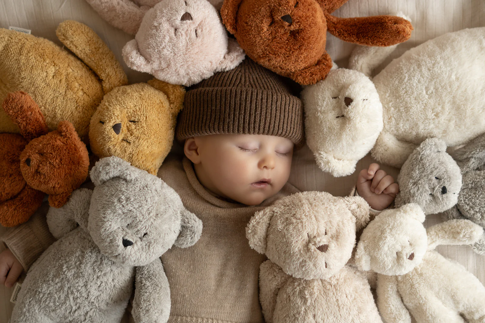 Moonie Teddybär mit Licht 2.0 "Organic Humming Bear" | Honey - Image 2