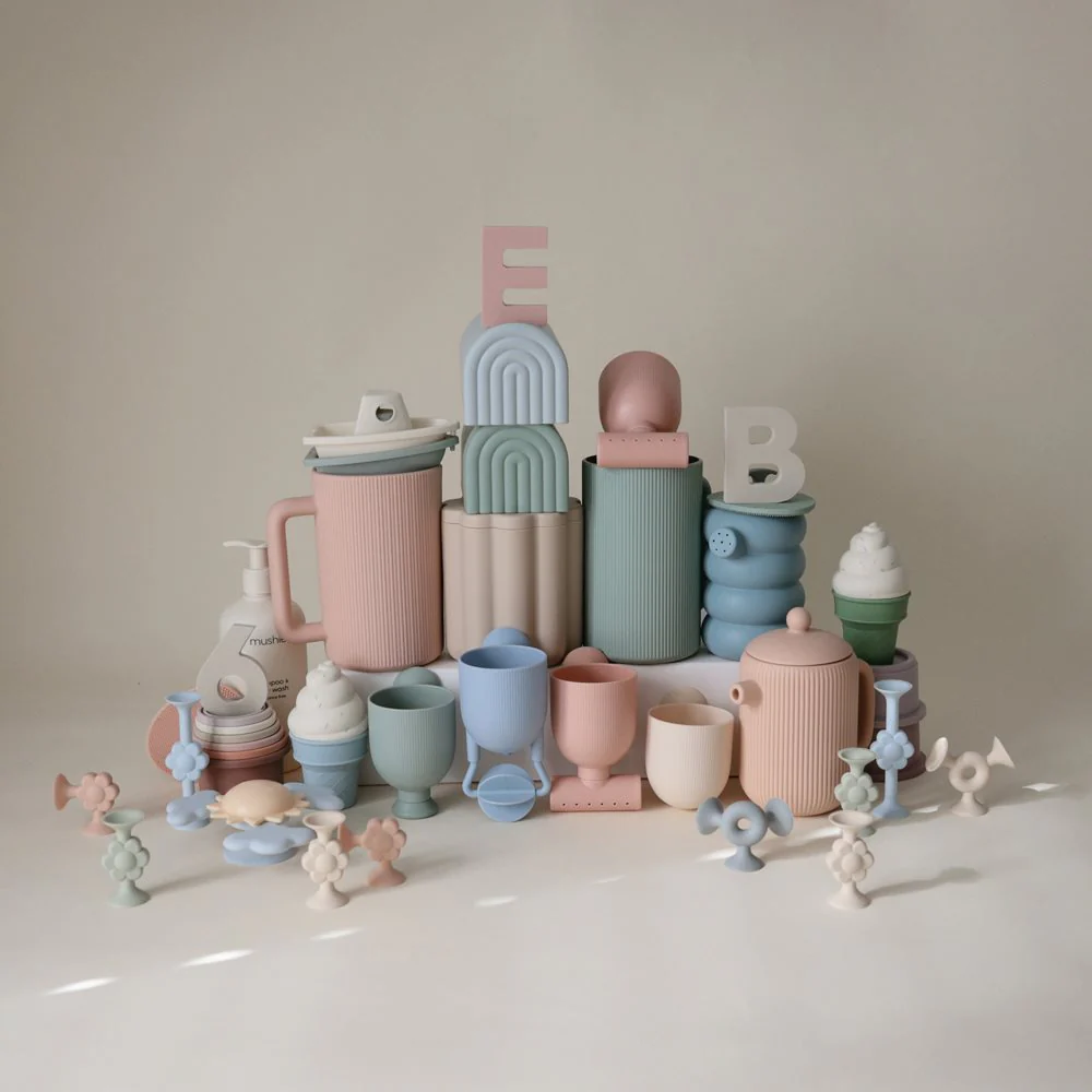 Mushie Bade-Spielset – Giess & Spiel - Image 2