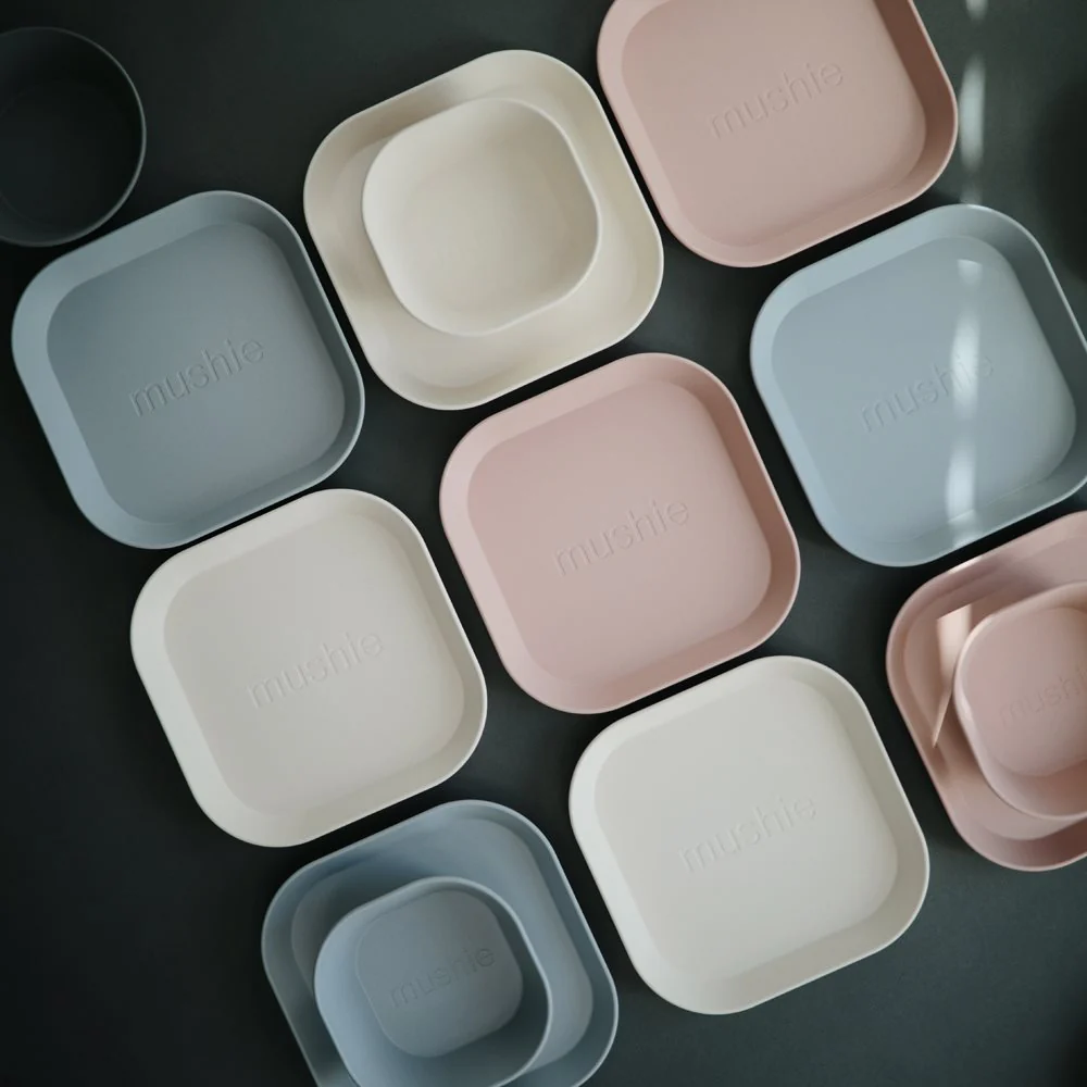 Mushie Geschirrset “Square“ | Ivory - Image 6