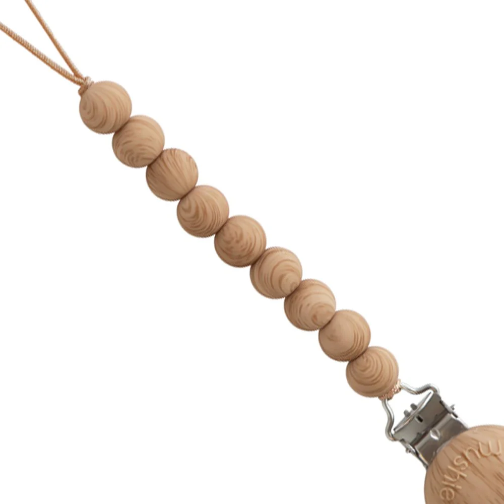 Mushie Nuggikette | Hera Faux Wood - Image 2