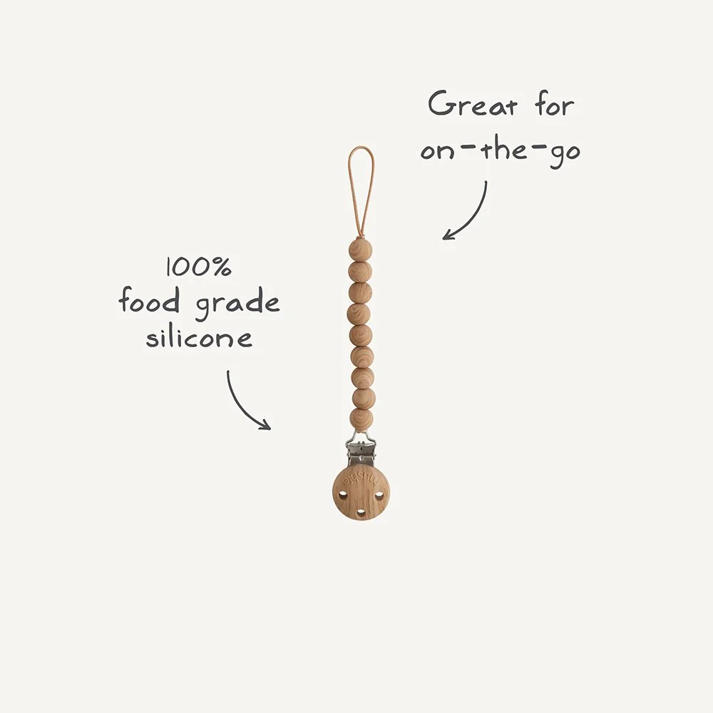 Mushie Nuggikette | Hera Faux Wood - Image 8