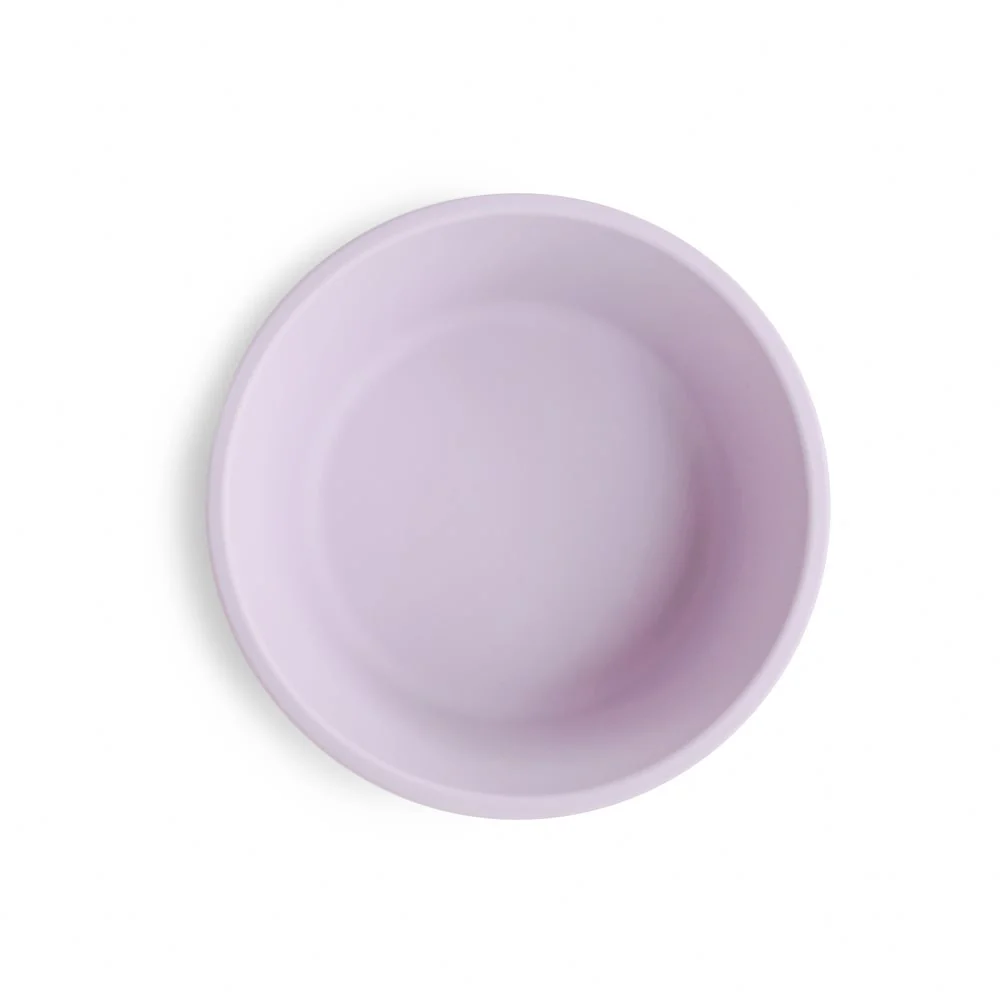 Mushie Silikon Schüssel mit Saugnapf | Soft Lilac - Image 3