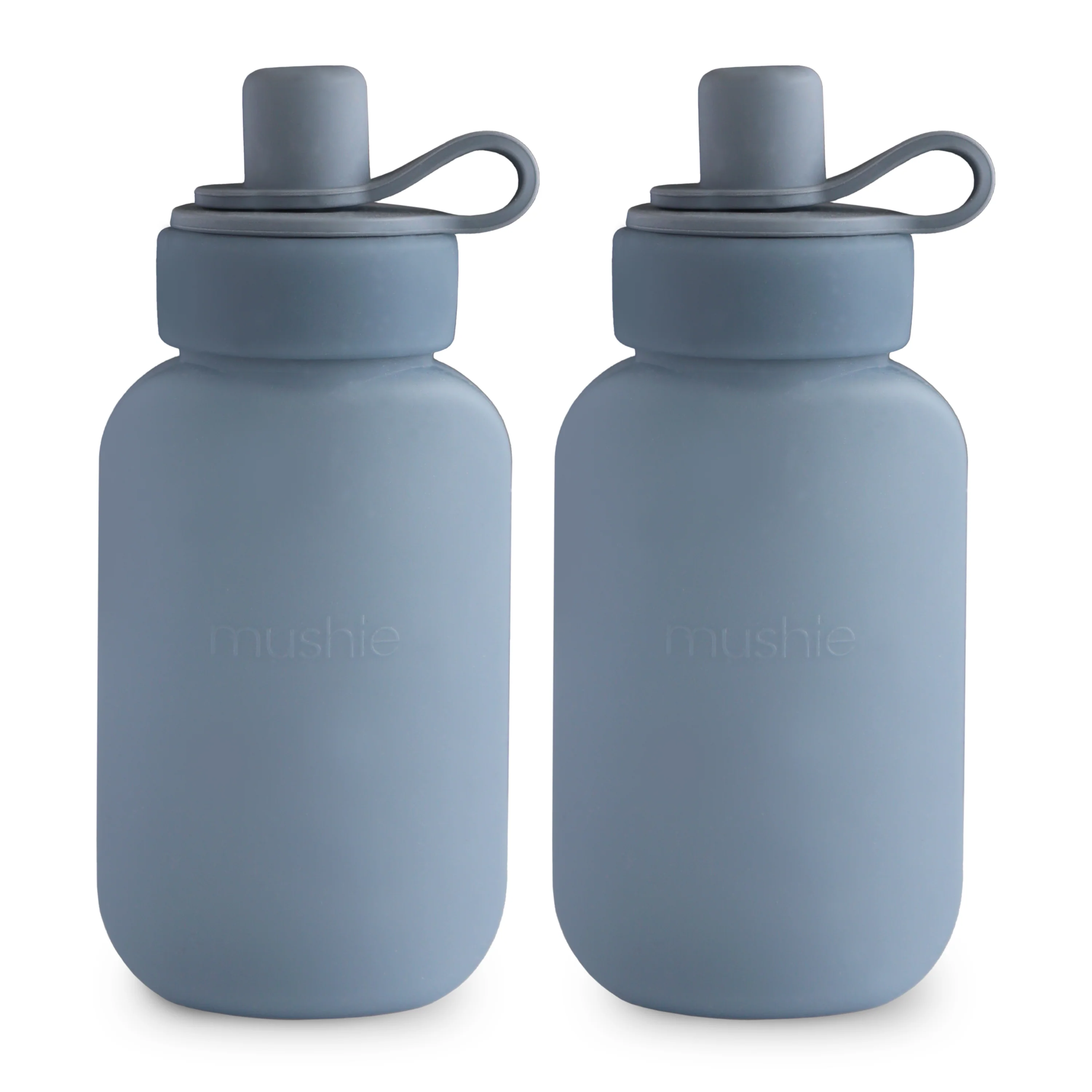 Mushie Silikon Brei Flasche 2er Pack | Tradewinds