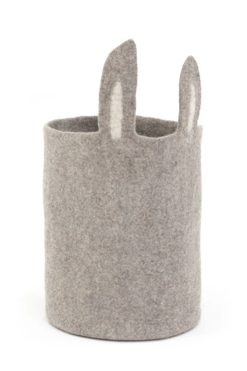 Muskhane Korb High "Pasu Bunny" | Light Stone