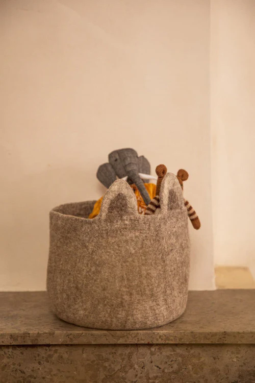 Muskhane Korb "Pasu Foxy" | Light Stone - Image 2