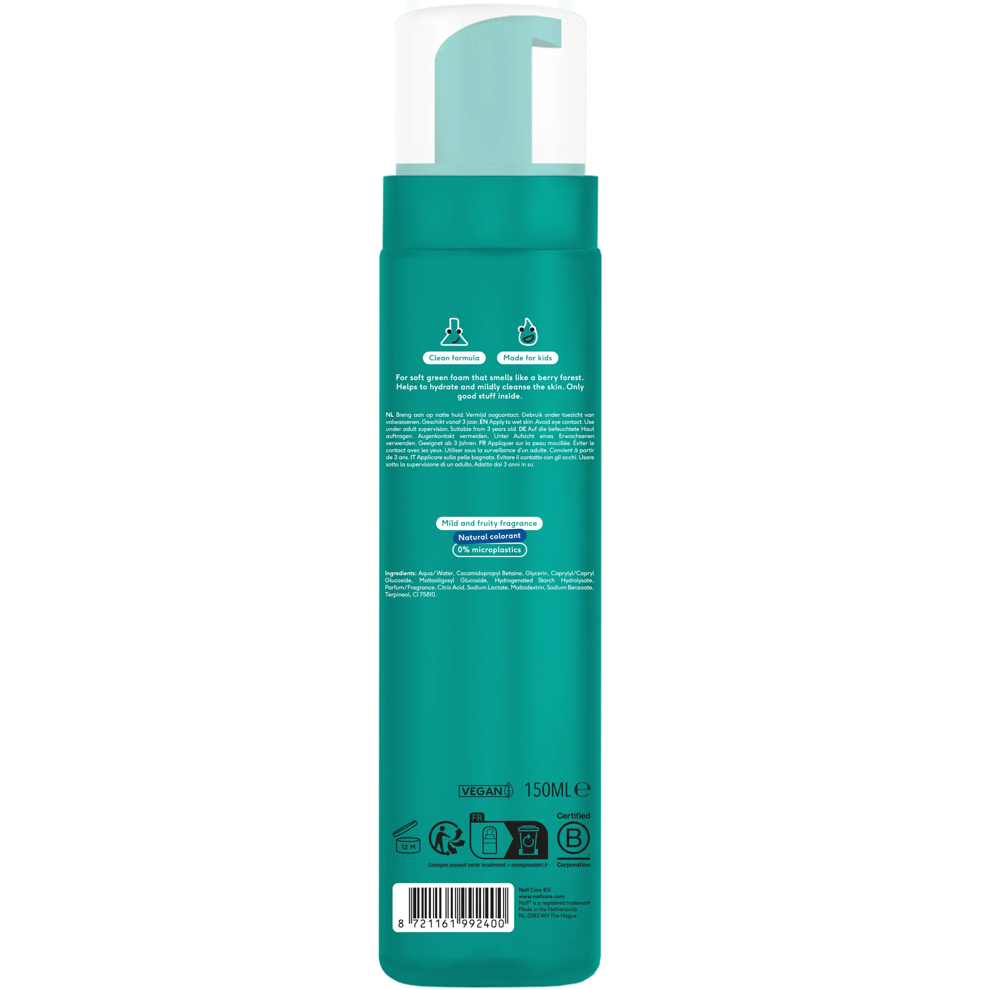 Naïf Kids Shower Foam - Duschschaum | 150ml - Image 5