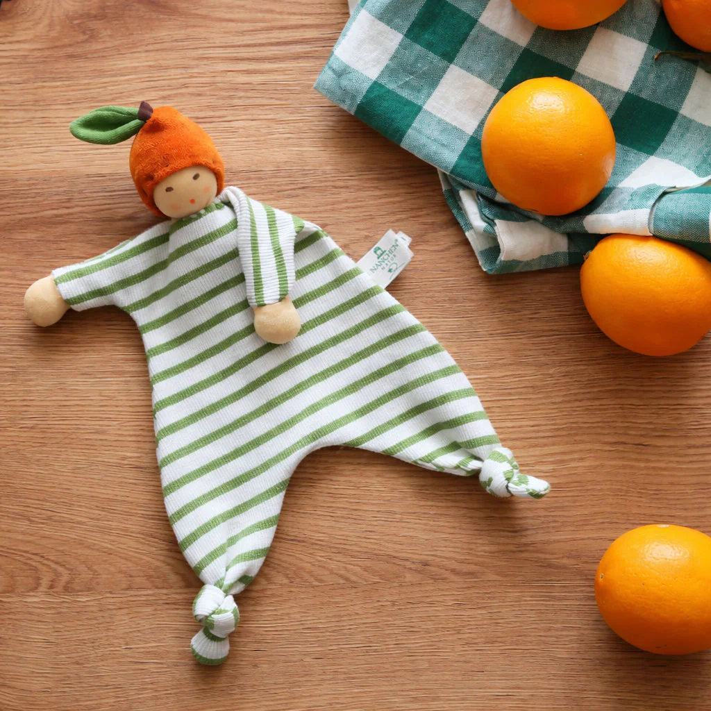 Nanchen Natur Kuscheltuch "Kleine Orange" - Image 2
