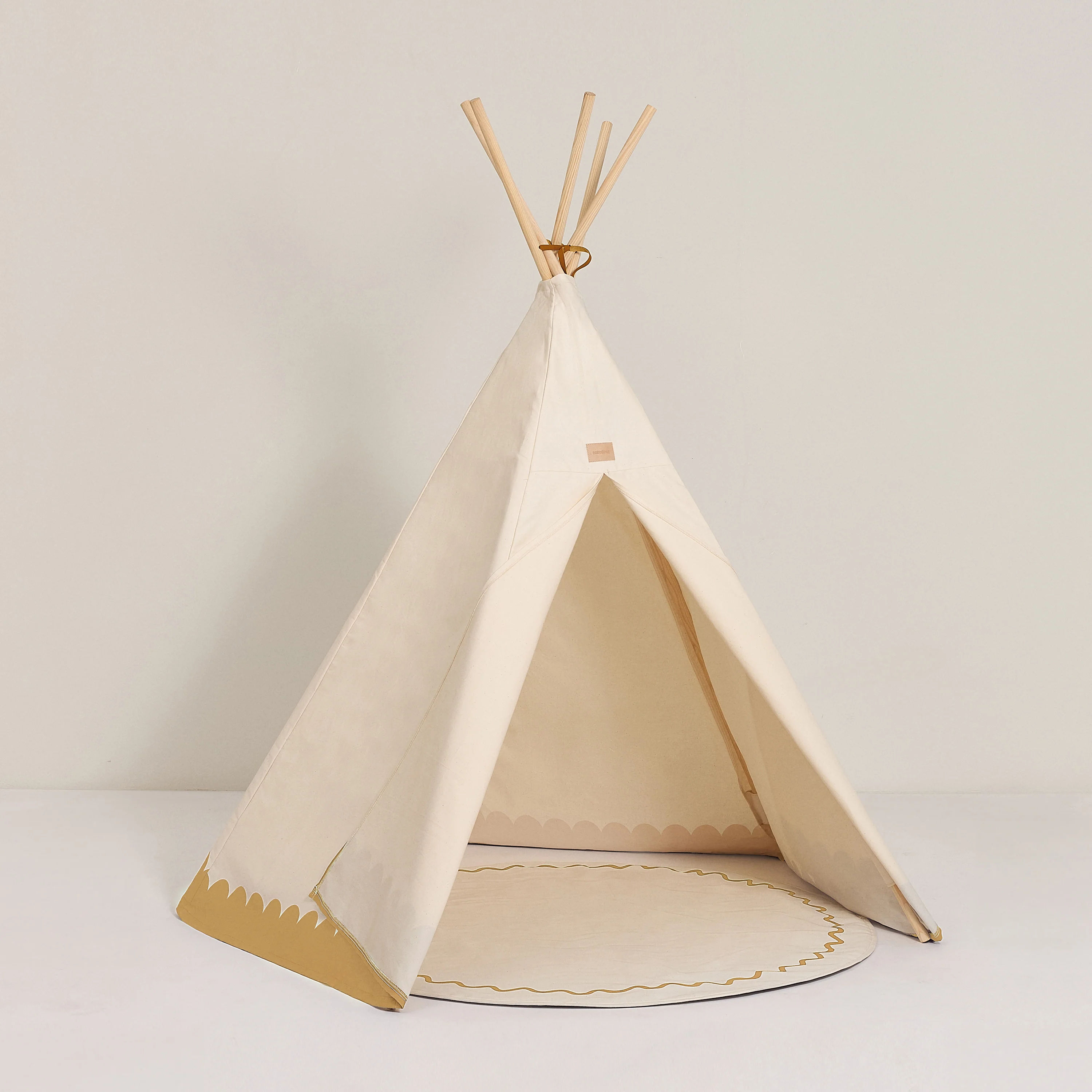 Nobodinoz Arizona Tipi Zelt "Vibes" Ochre - Image 4