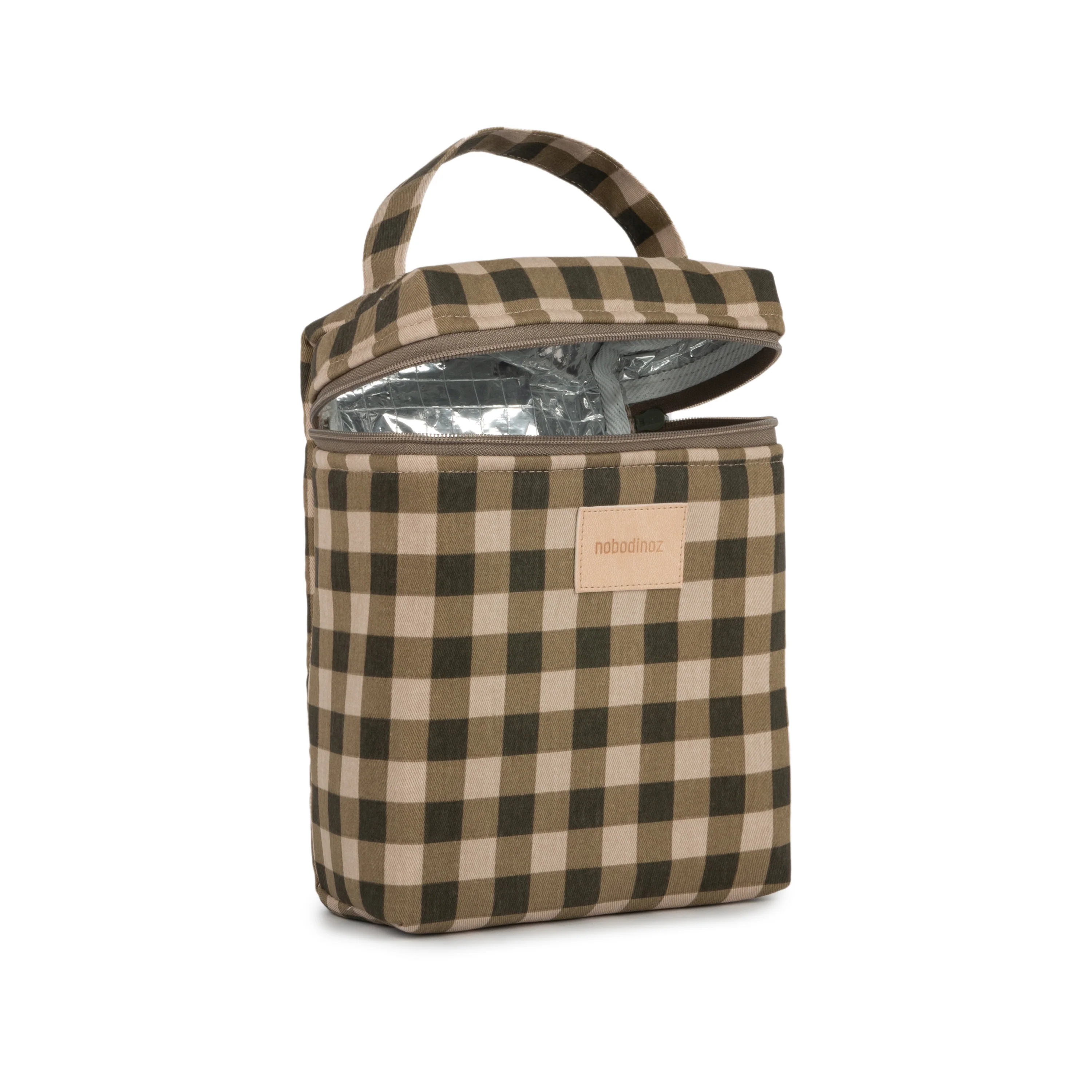 Nobodinoz Kühltasche "Hyde Park" Kühltasche | Green Checks - Image 2