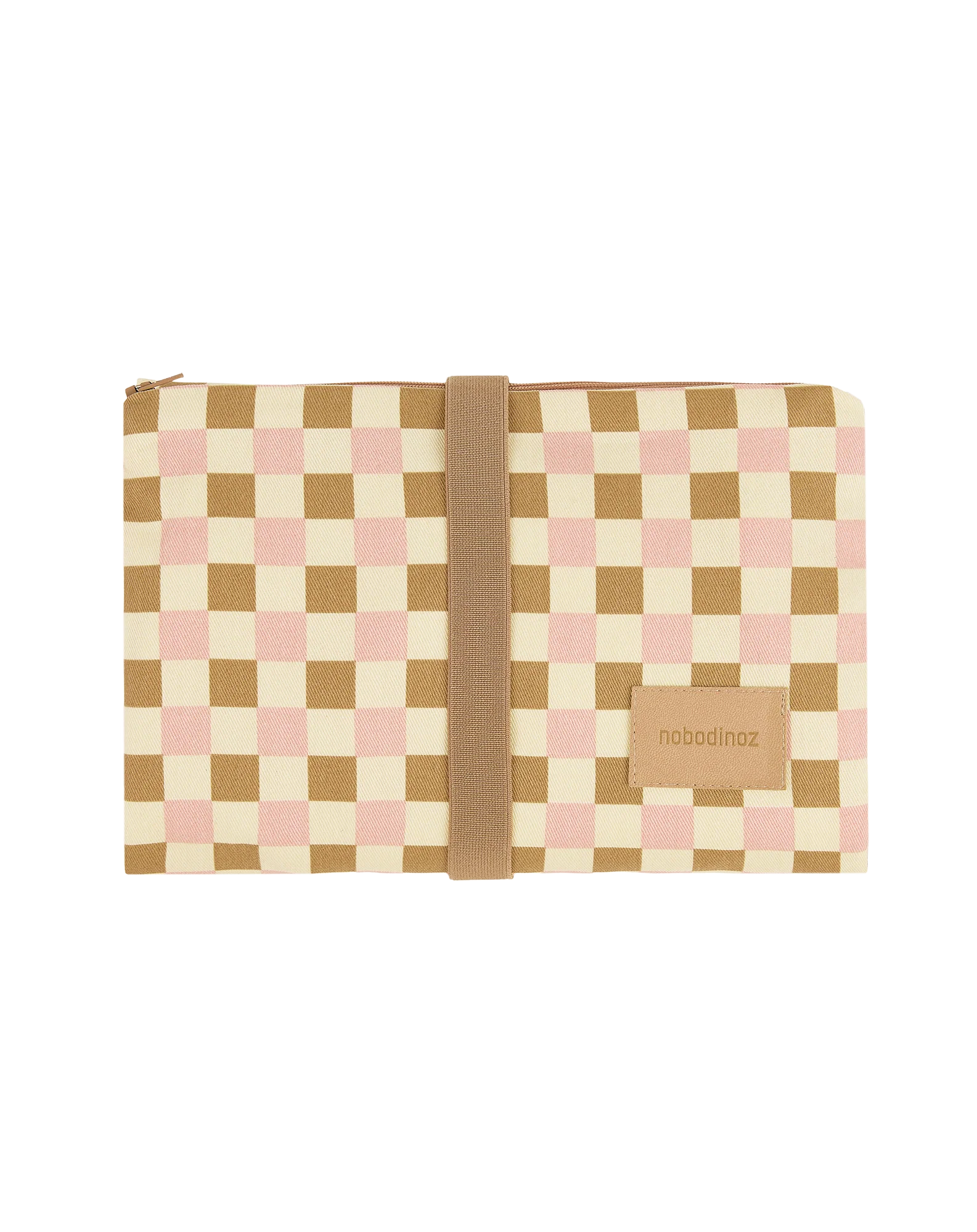 Nobodinoz Hyde Park Wickelunterlage | Yellow Pink Mosaic