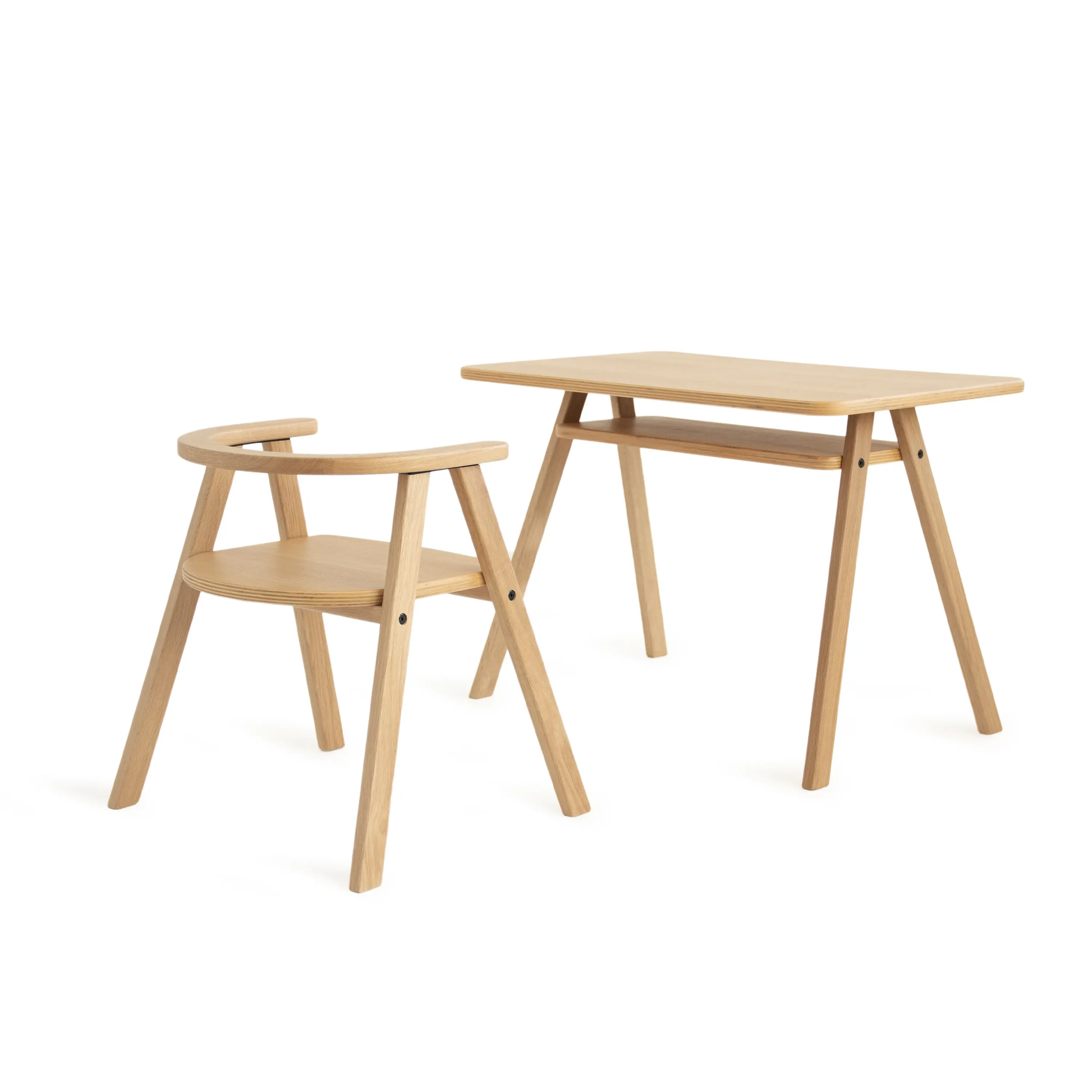 Nobodinoz Kindertisch Growing Green - Eiche Natur - Image 9