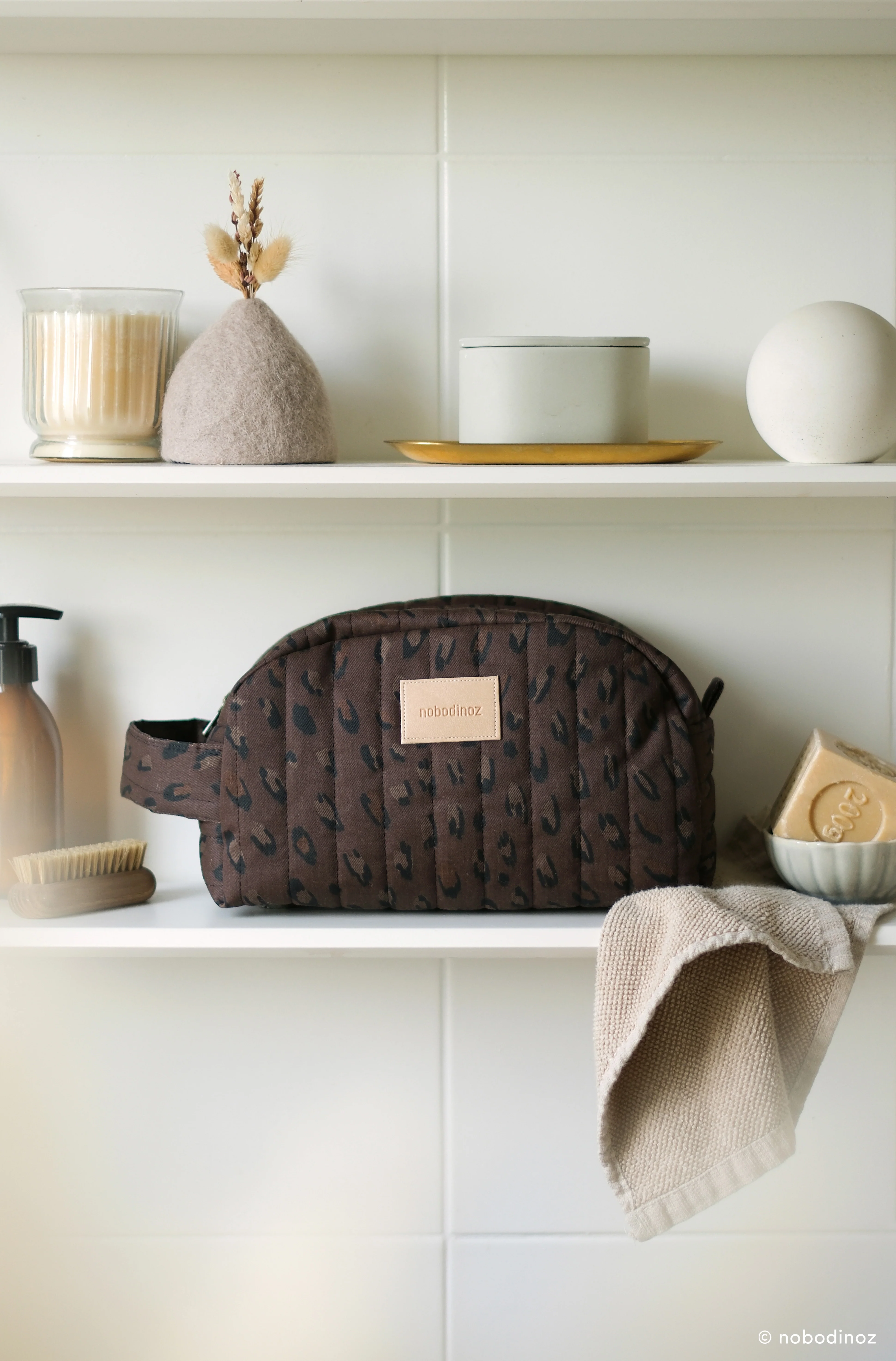 Nobodinoz Kosmetiktasche "Hyde Park" Leonie Brown - Image 3