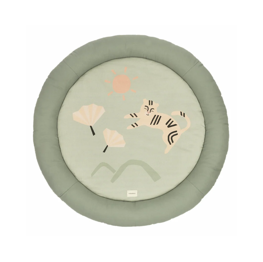 Nobodinoz Krabbeldecke "Playground Tiger"
