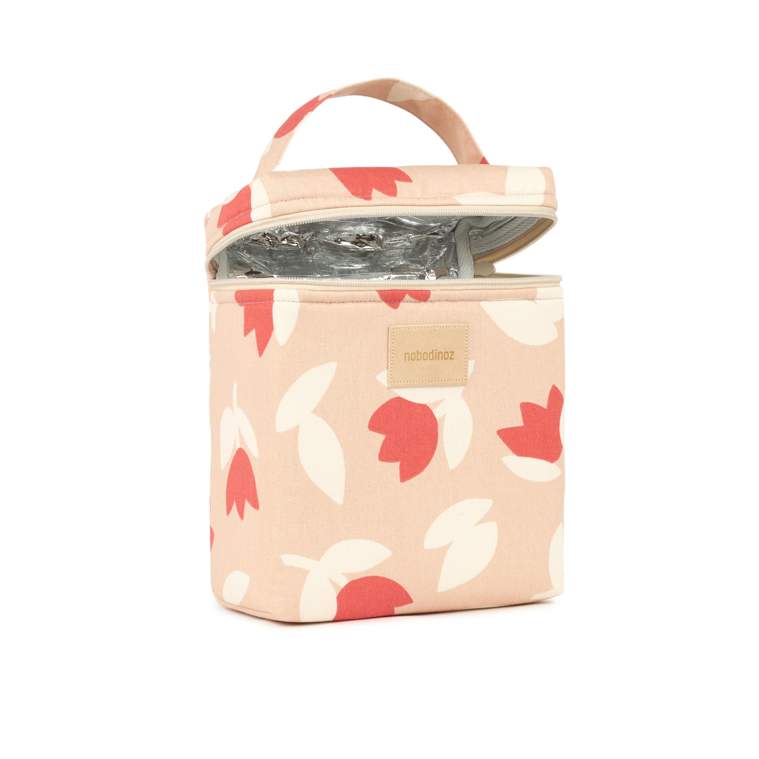 Nobodinoz Kühltasche "Hyde Park" | Red Tulips - Image 3