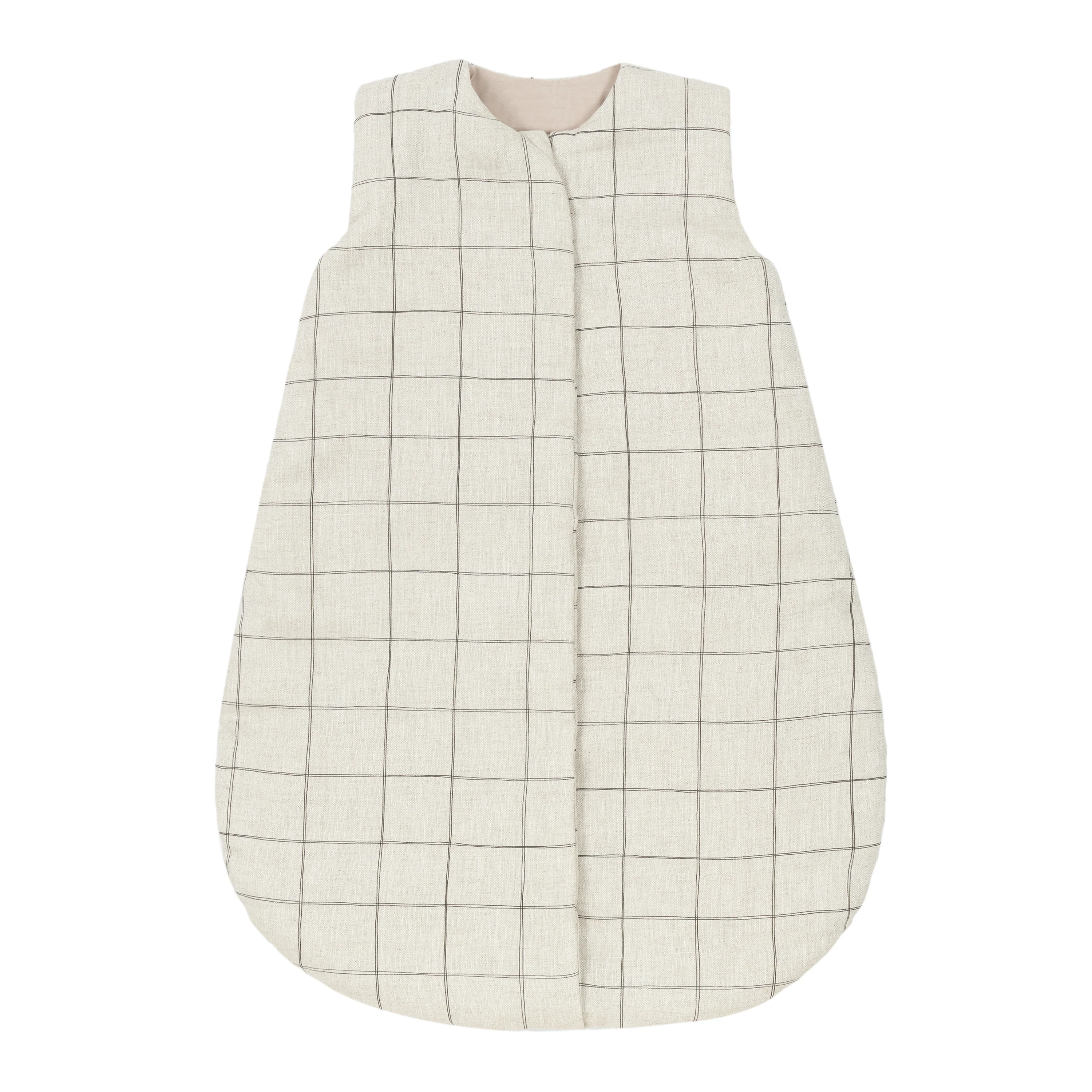 Nobodinoz Schlafsack "Lin Français" Charcoal Grid 6-18 Monate