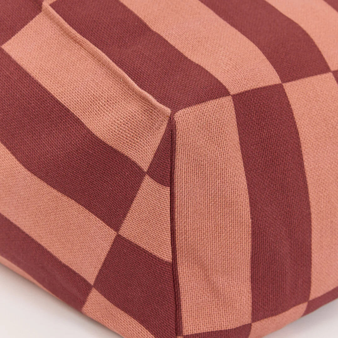 Nobodinoz Sitzsack-Sessel Vibes 68x60x40 | Bordeaux Fliesen - Image 5