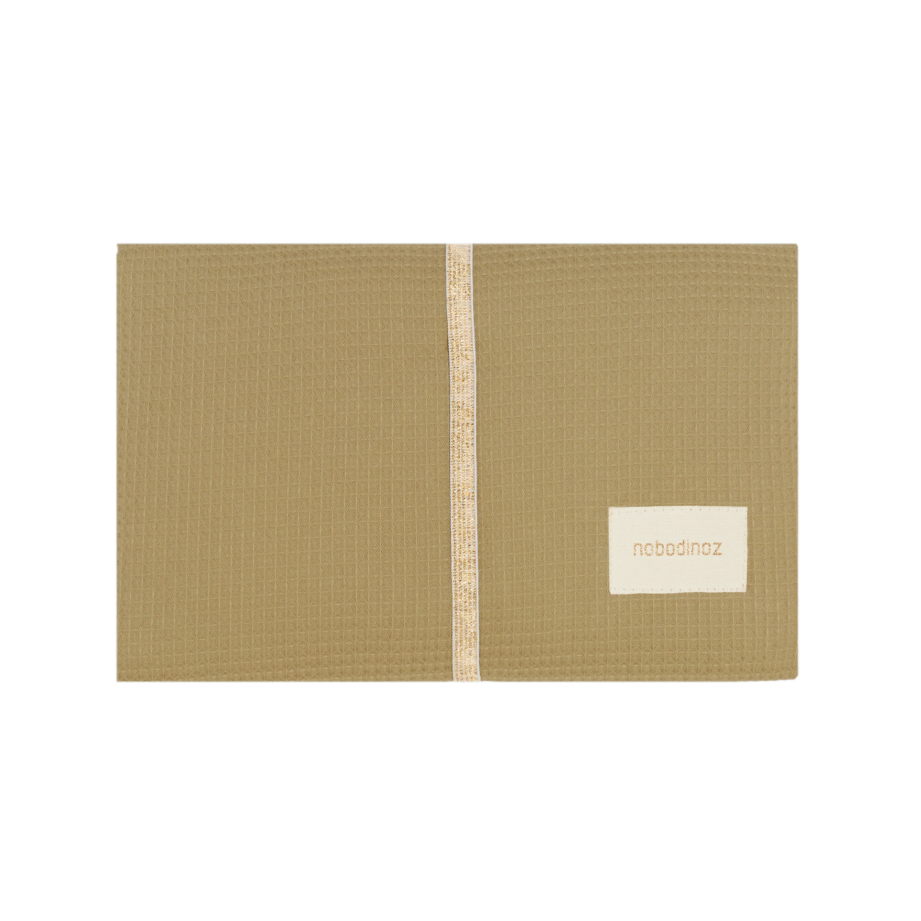 Nobodinoz Wickelunterlage "Mozart Opera" Olive Green