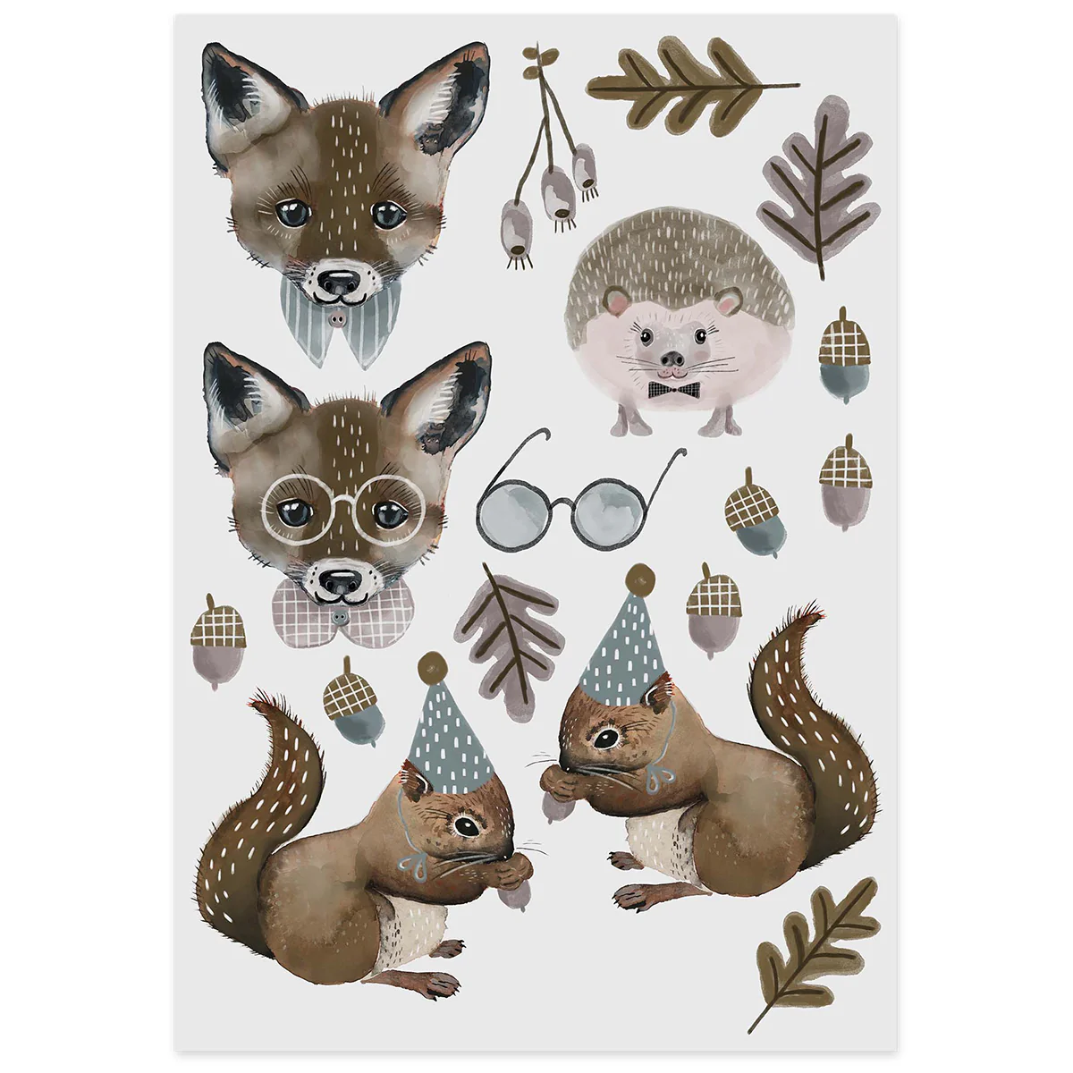 Nuukk Tattoos "Fuchs und Eichhörnchen" - Image 2