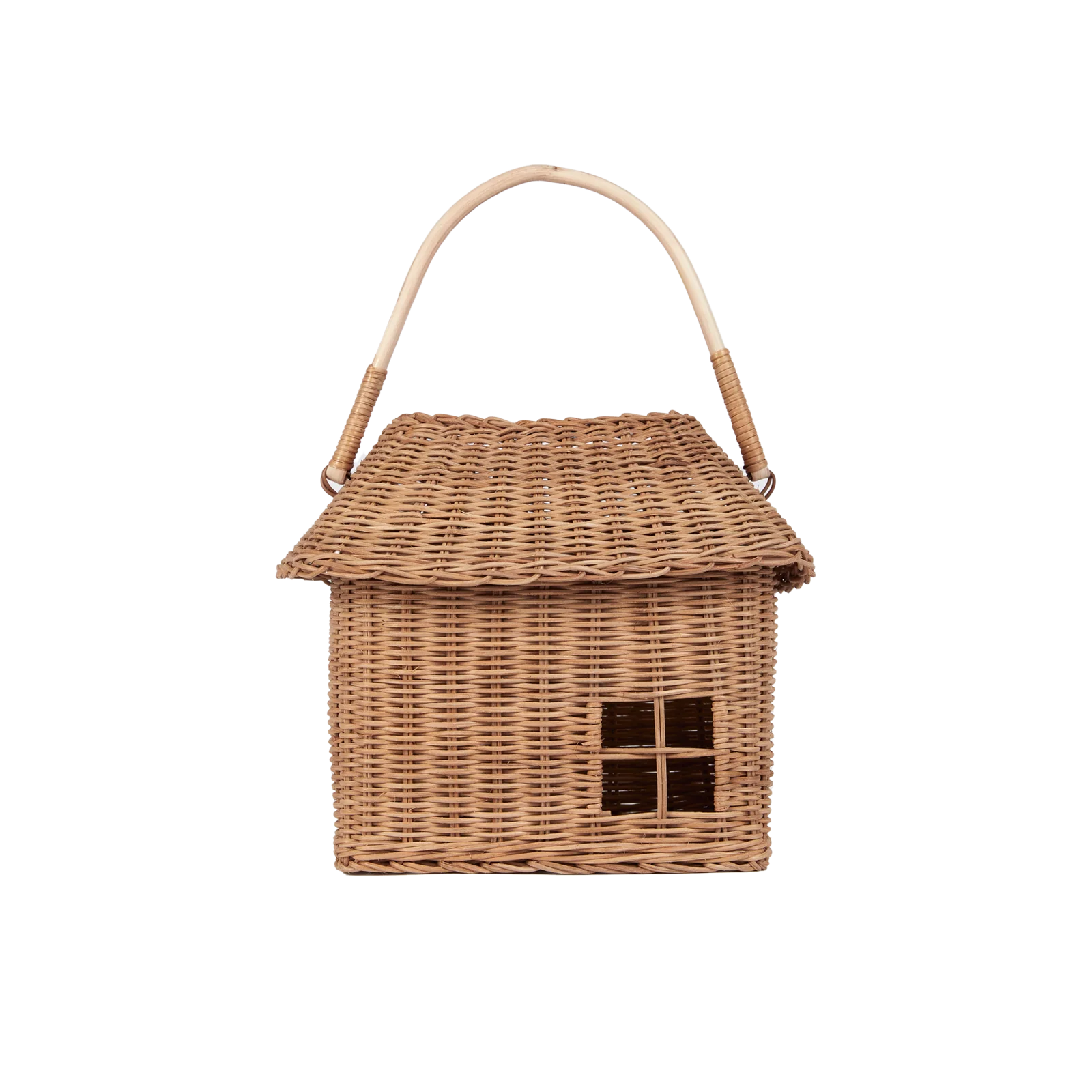 Olli Ella Hängender Rattankorb "Hutch"