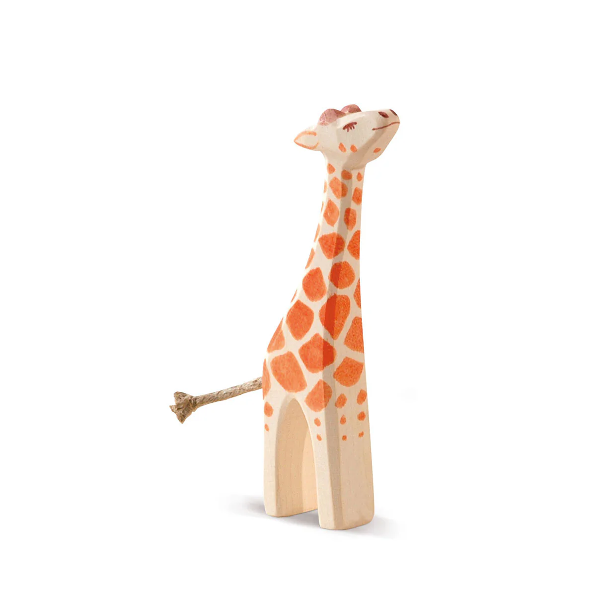 Ostheimer Holztier "Giraffe klein Kopf hoch"