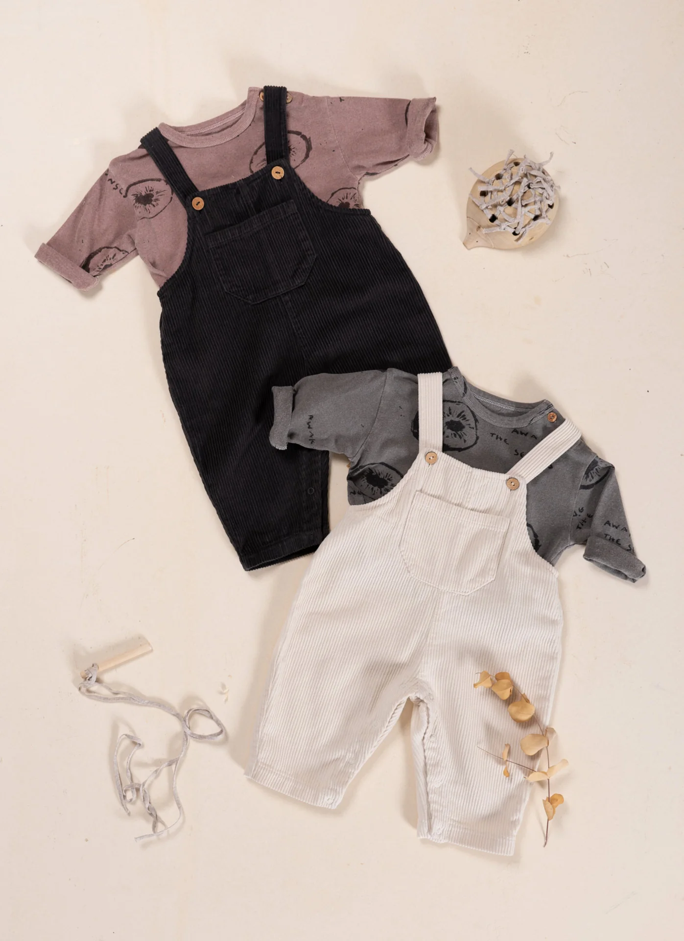 Play Up Cord Jumpsuit Shadow - Image 4
