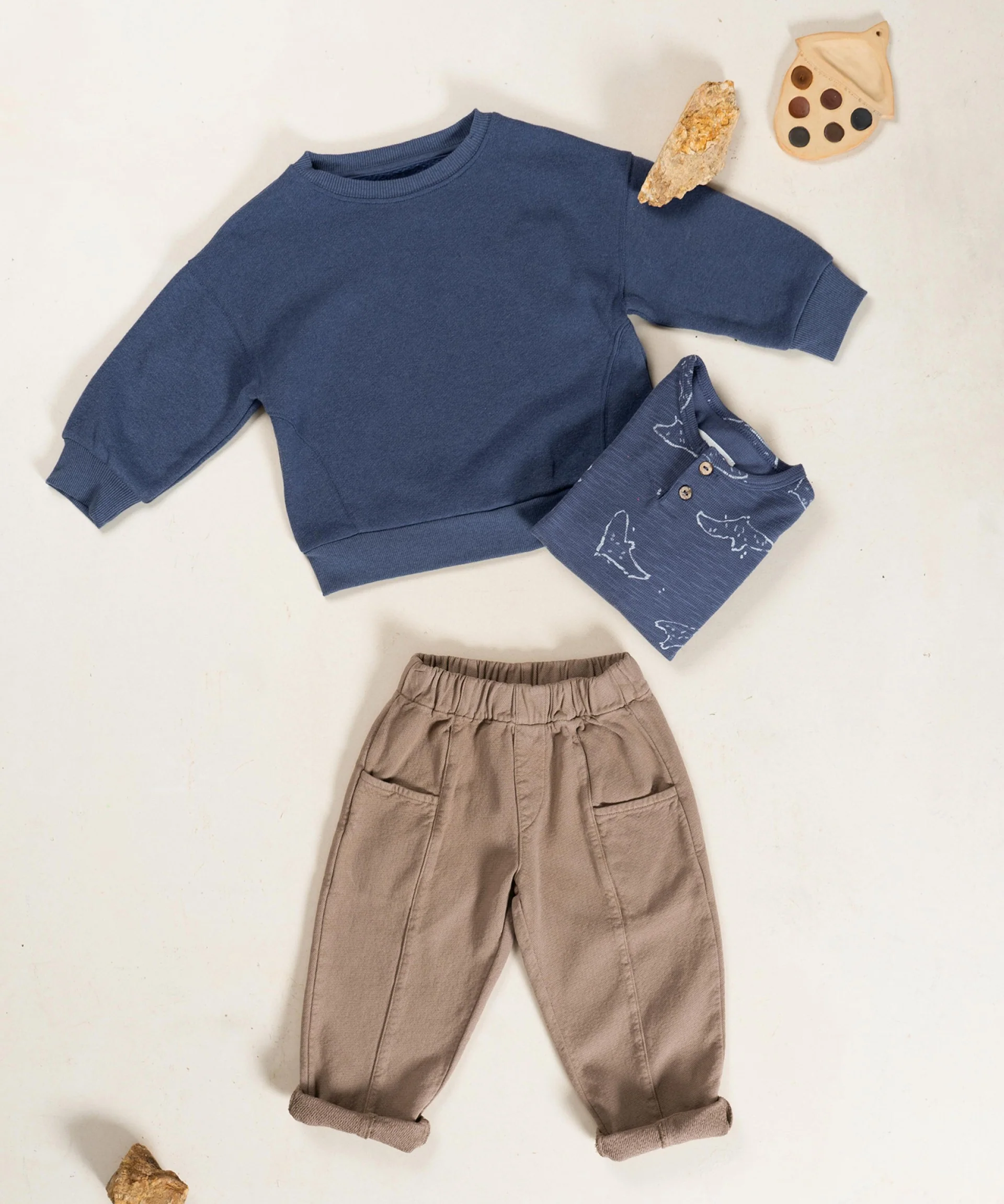Play Up Pullover "Fleece" | Mirtilo - Image 2