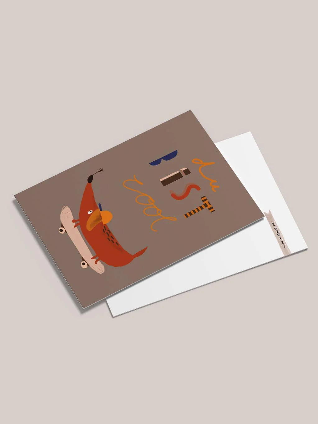Halfbird Postkarte "Dackel Detlef | du bist cool" - Image 3