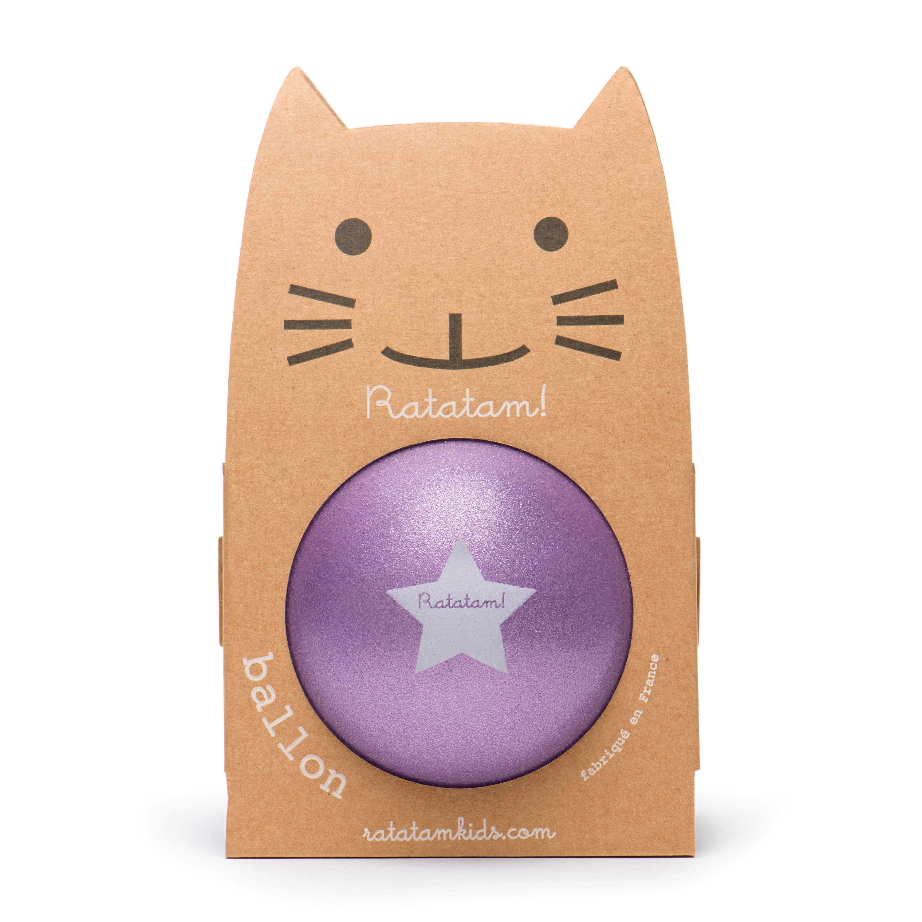 Ratatam Glitzerball | Violett 22 cm