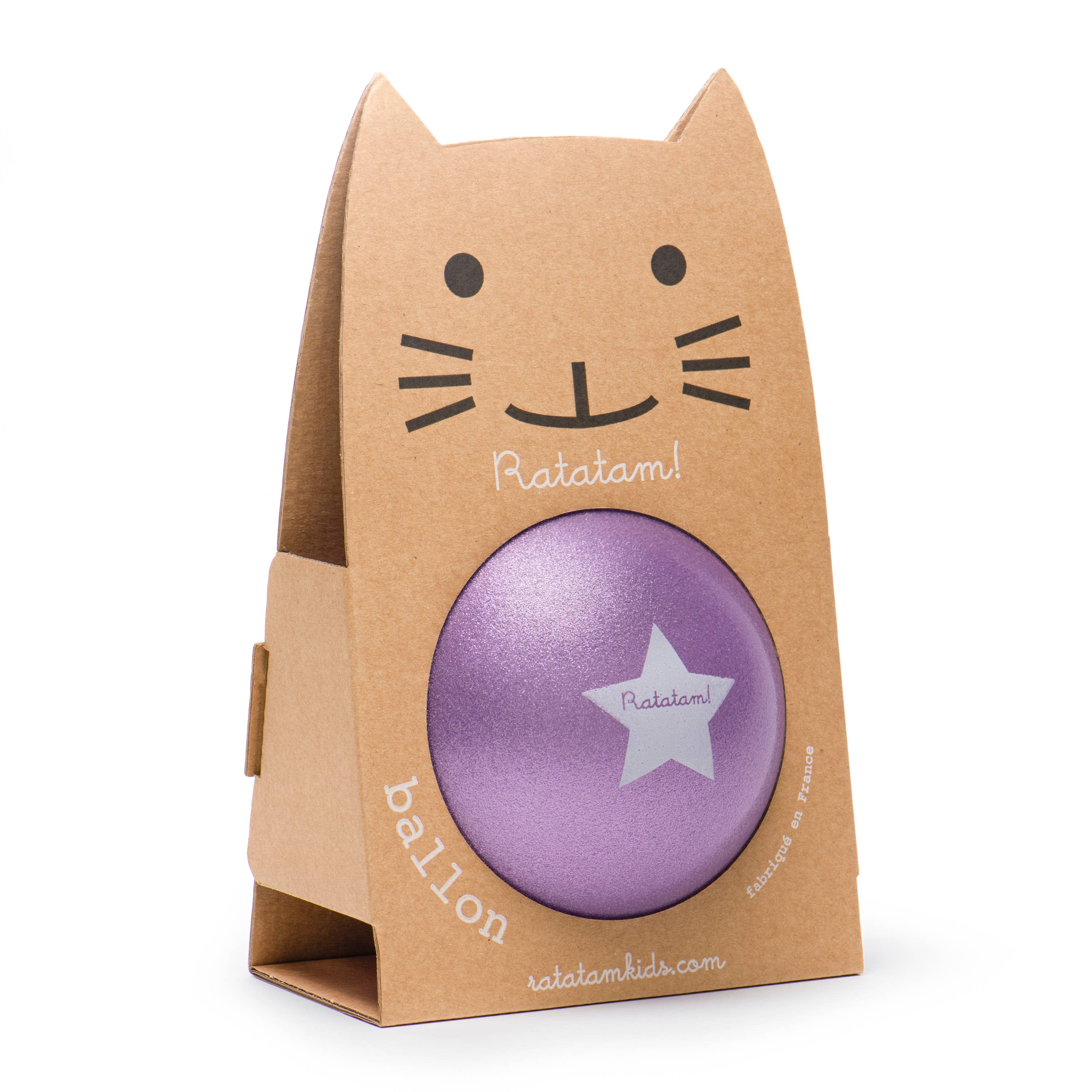 Ratatam Glitzerball | Violett 22 cm - Image 2