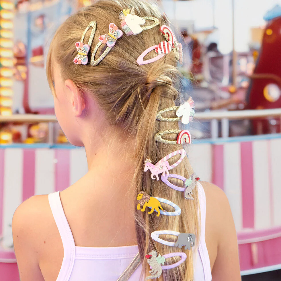 Rockahula Haar-Clips "Carnival Rainbow" - Image 2